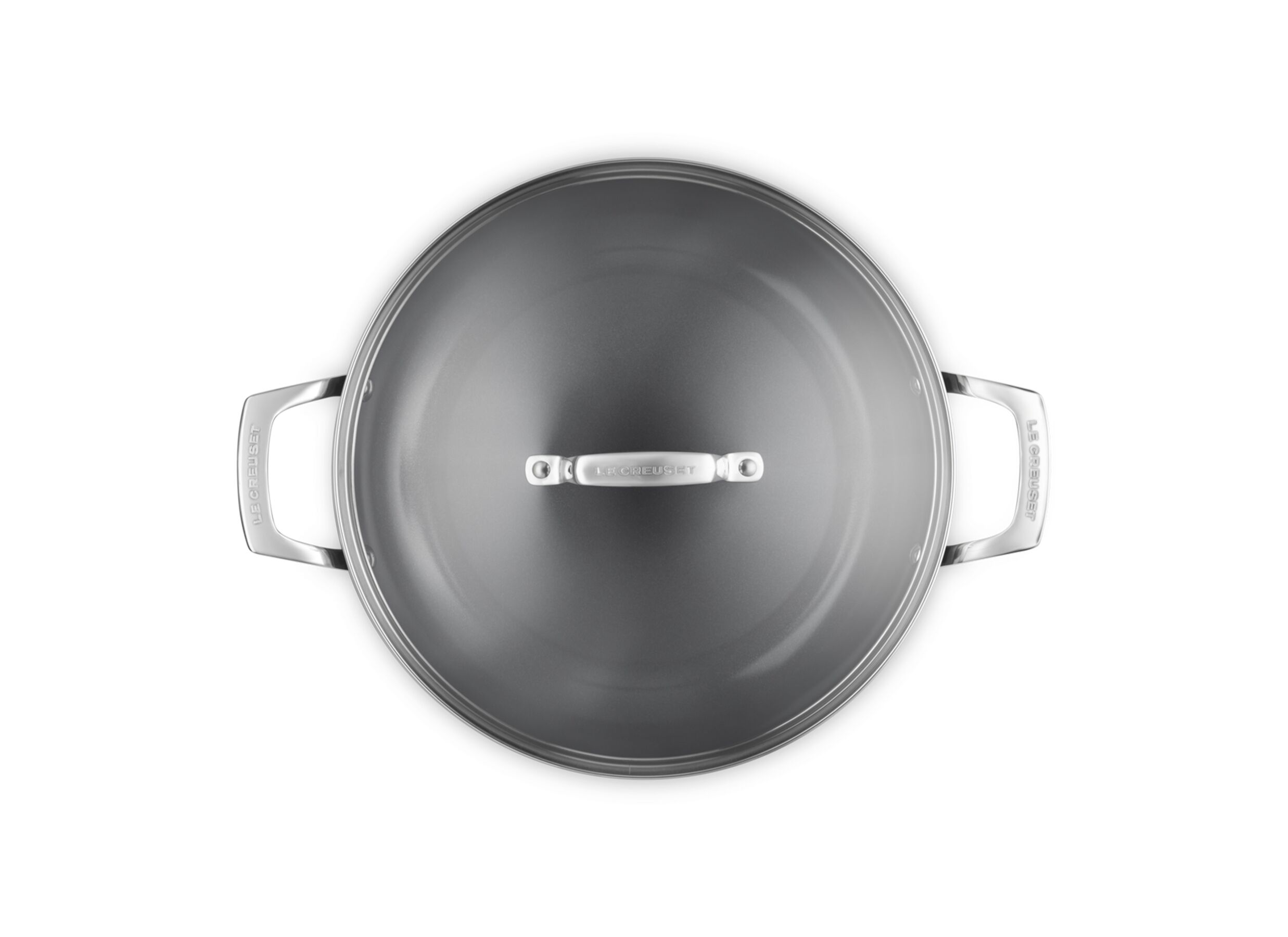 Aperçu - Sauteuse Le Creuset Provençaal avec couverture Ø30cm - aluminium - noir