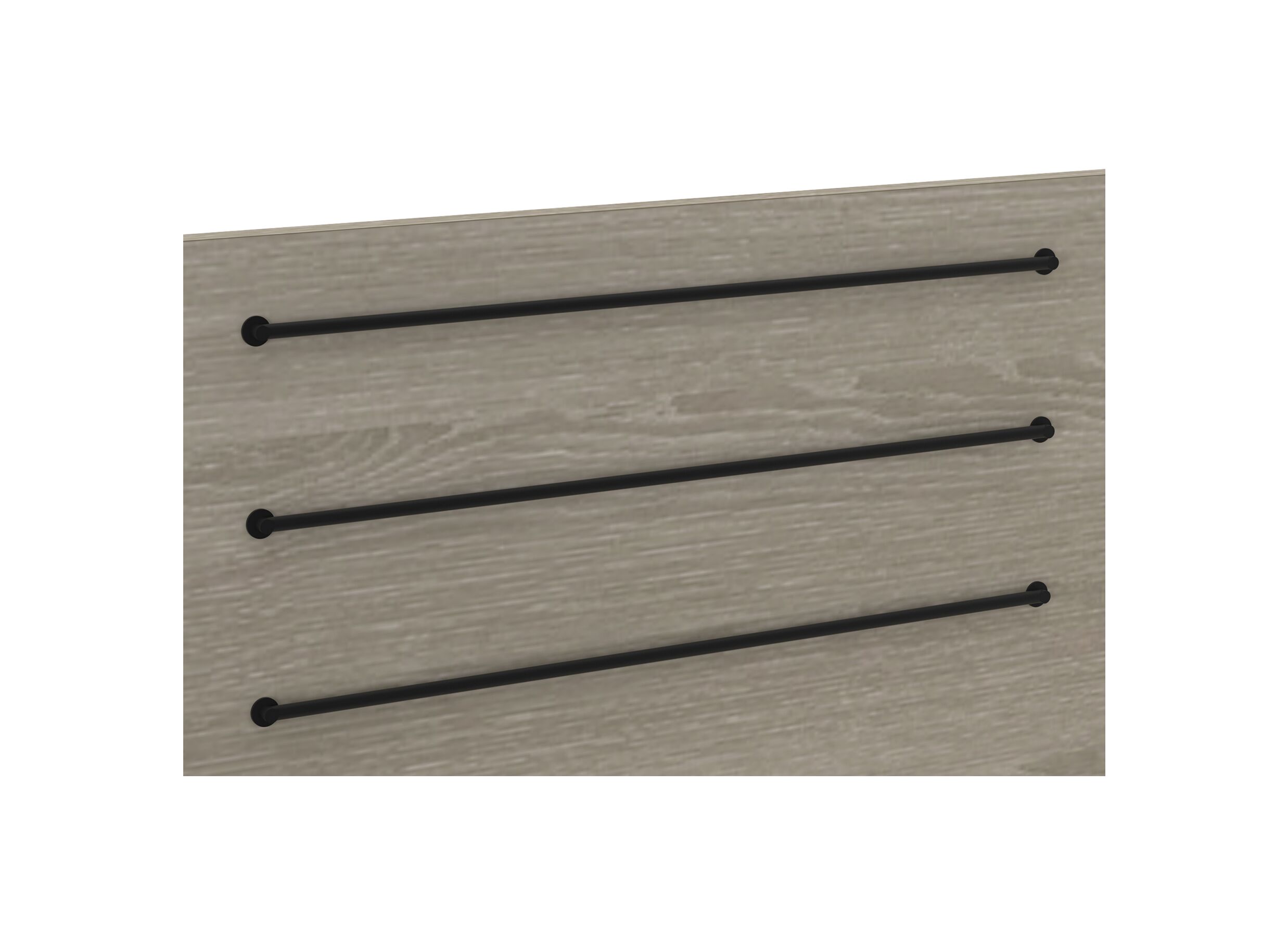 Hoekbureau Malicia 122x116x120cm - meubelplaat - wit/eik