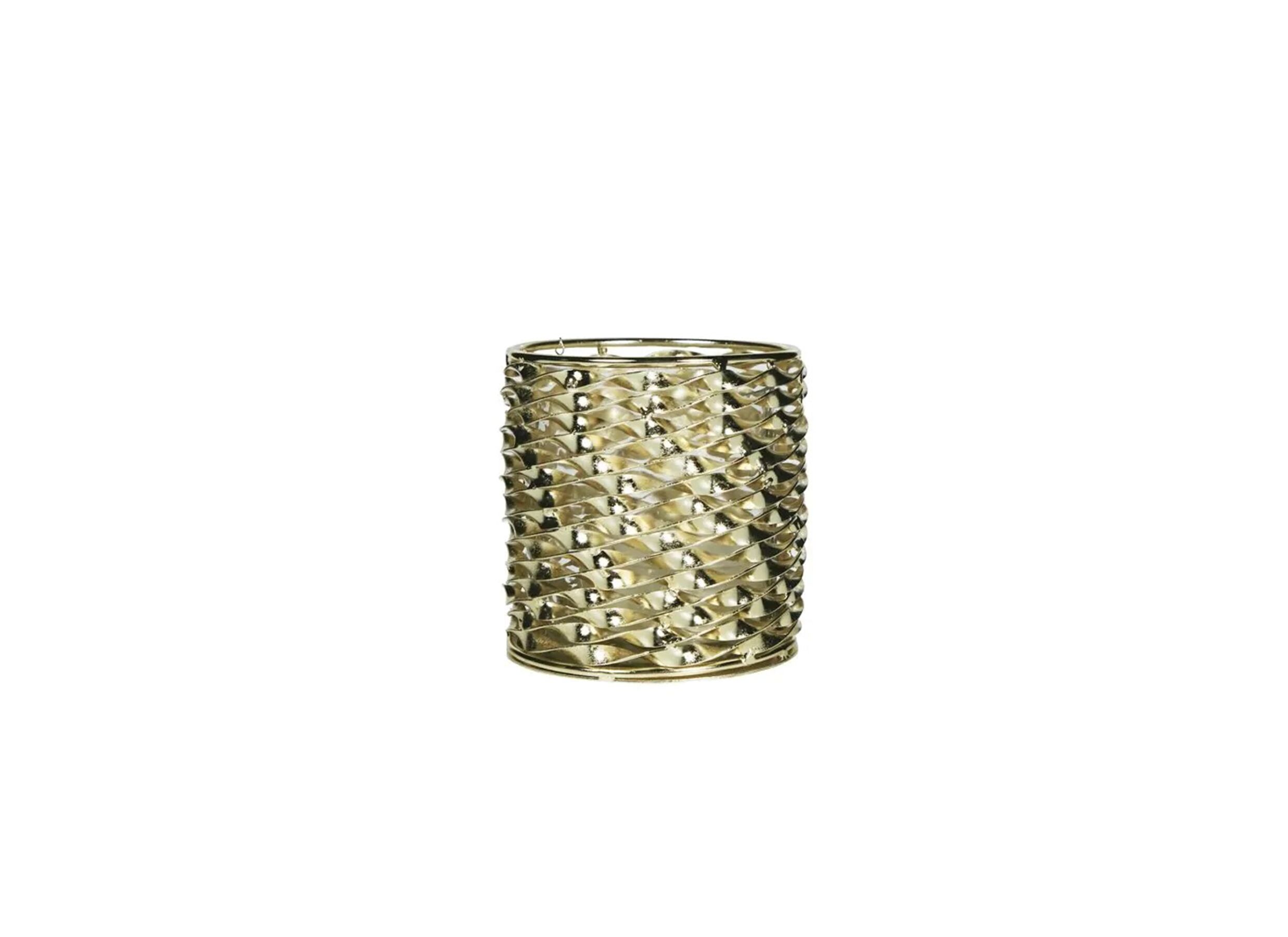 Porte-bougie Champagne H8cm - Porte-bougie Champagne H8cm