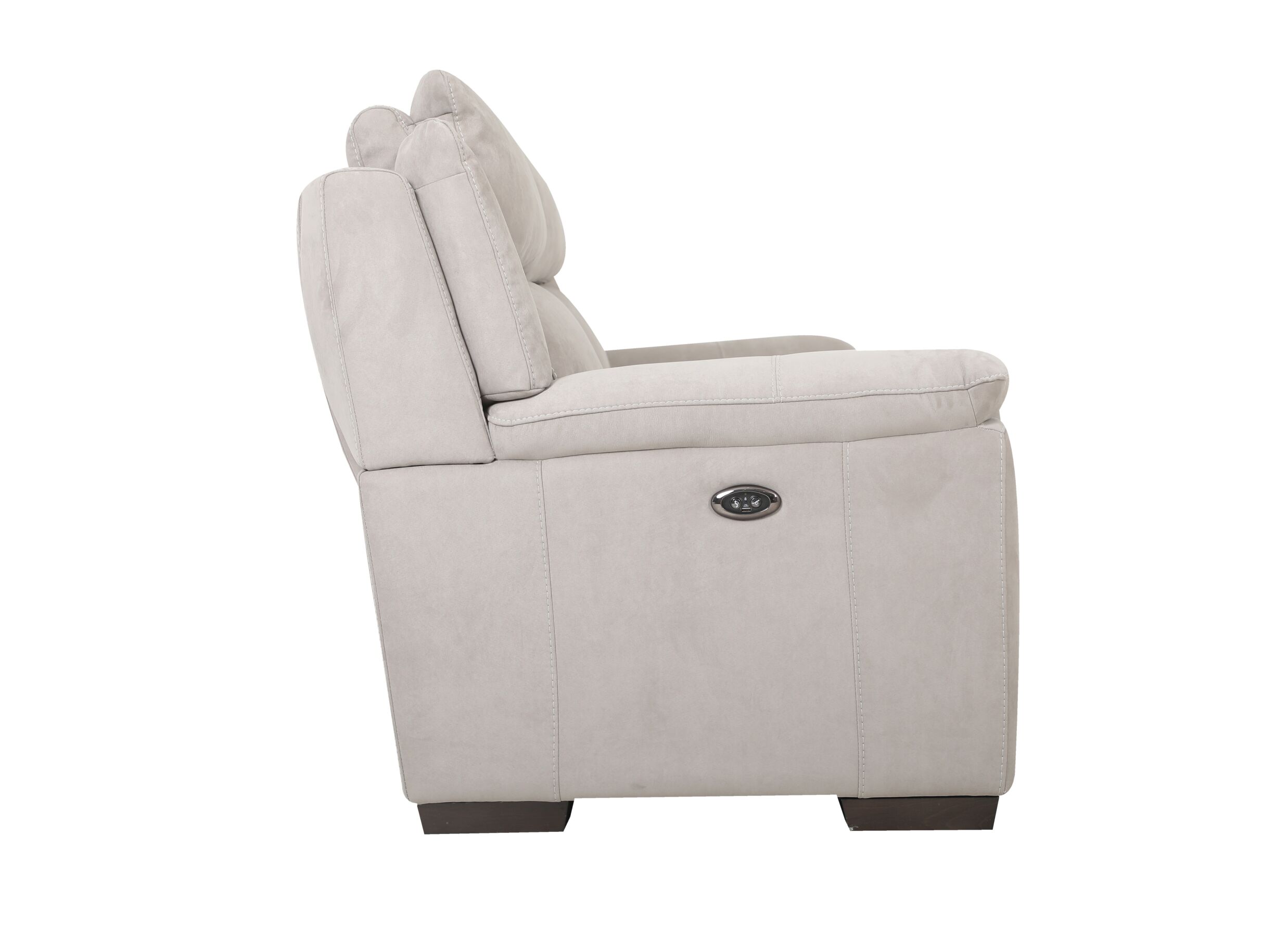 Overzichtsfoto - Zetel Still 2,5-zit - stof - silver grey