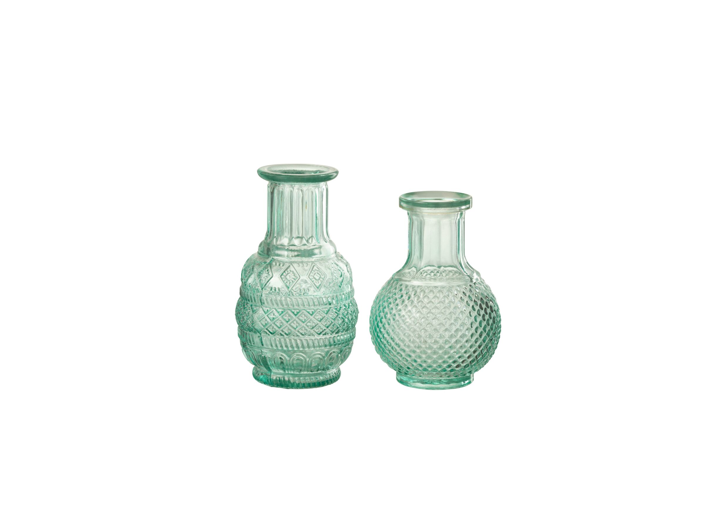 Plus Important - Vase Kano - verre - transparent