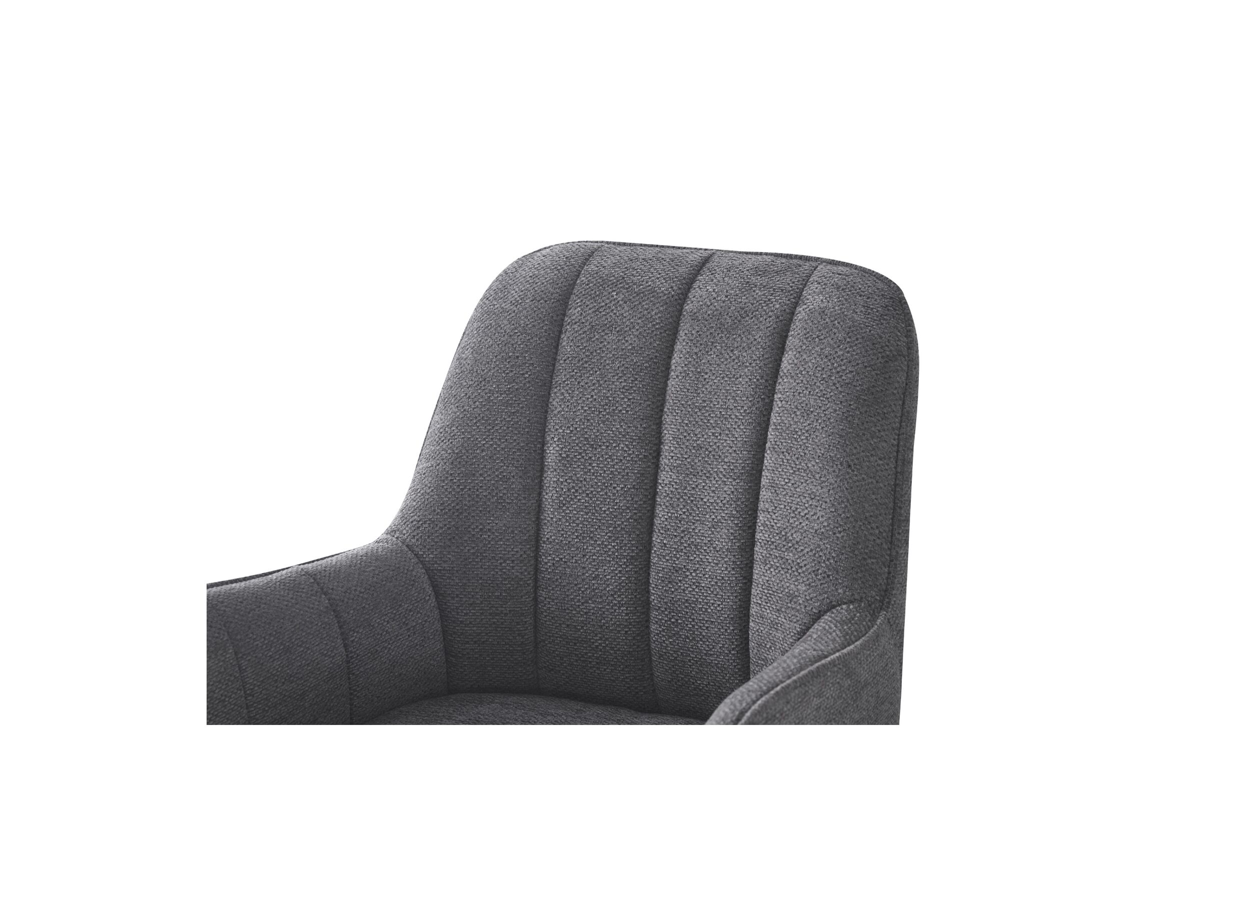 Draaistoel Bonzo 59x58x88cm - stof - antraciet