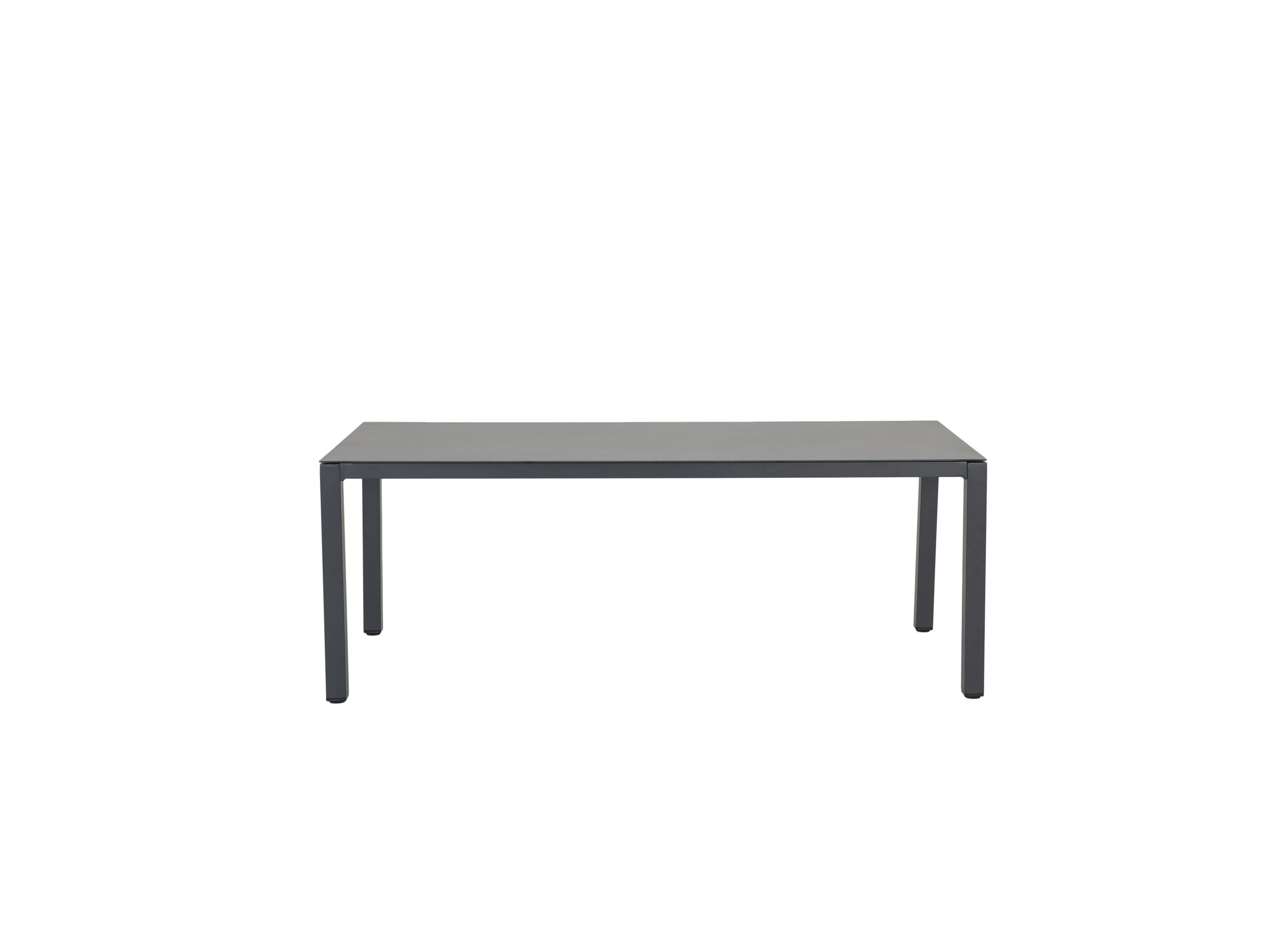 Aperçu - Table de jardin Breeze 200x90x74cm - aluminium - gris