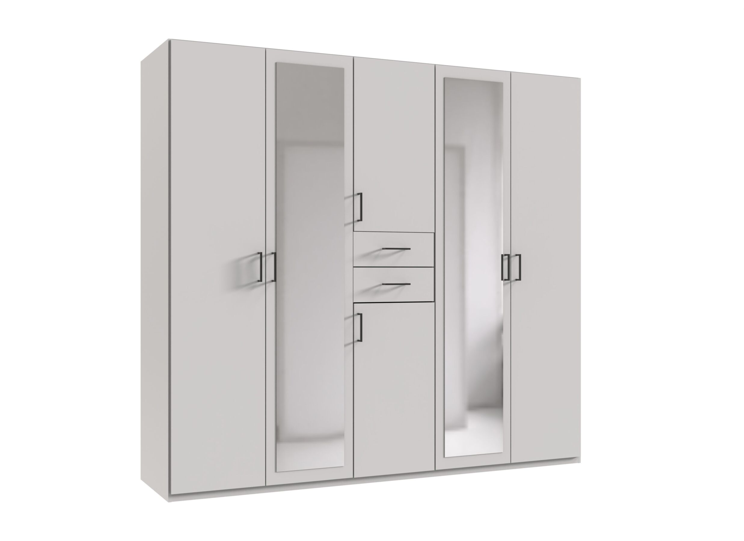 Kleerkast Diver 225cm - decor - wit - Garde-robe Diver 225cm - décor - blanc