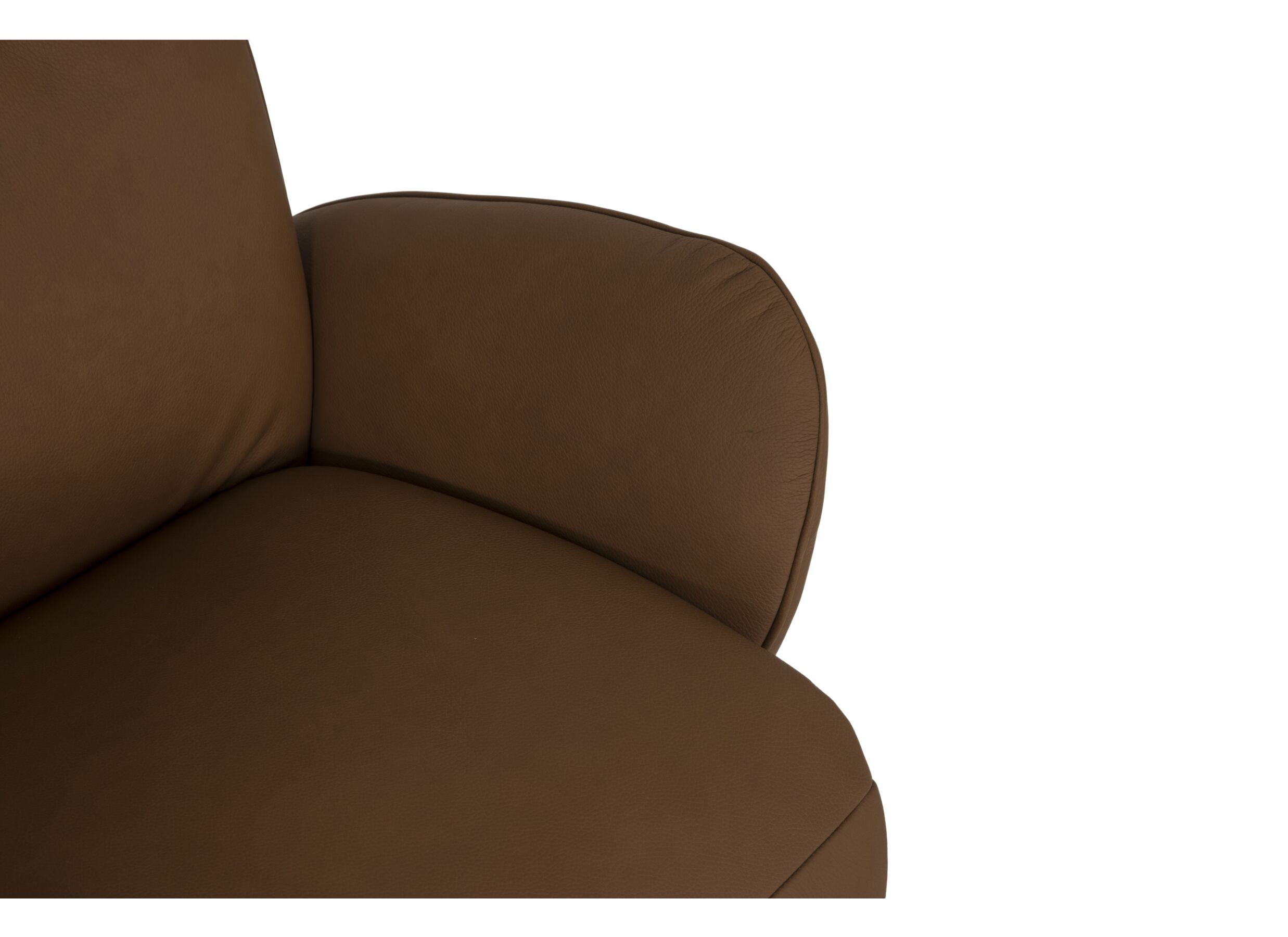 Detail - Fauteuil relax 7589.51V électrique - cuir - brun