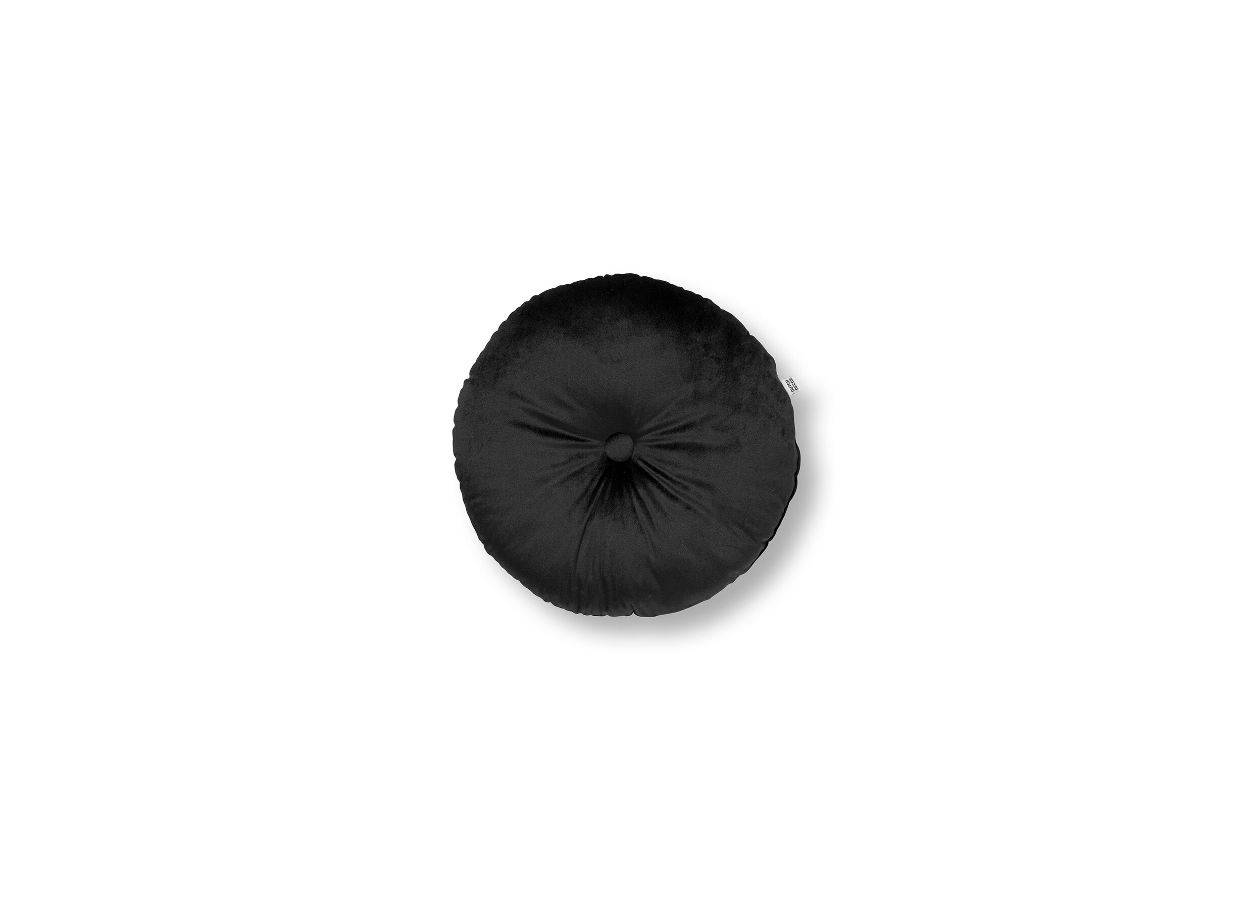 Coussin Olly Ø40cm raven - Coussin Olly 40x40cm - tissu - raven