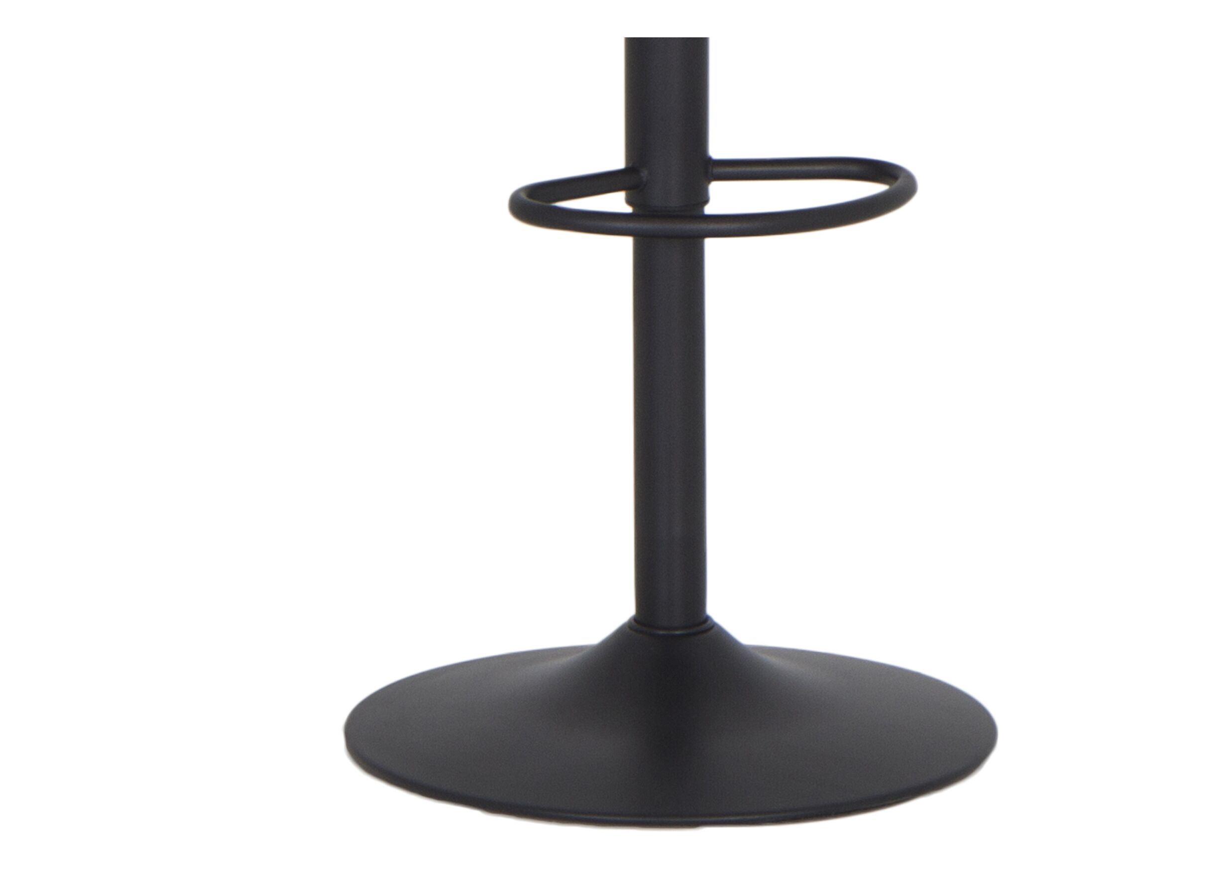 Chaise de bar Toro HA58-80cm - similicuir - vert