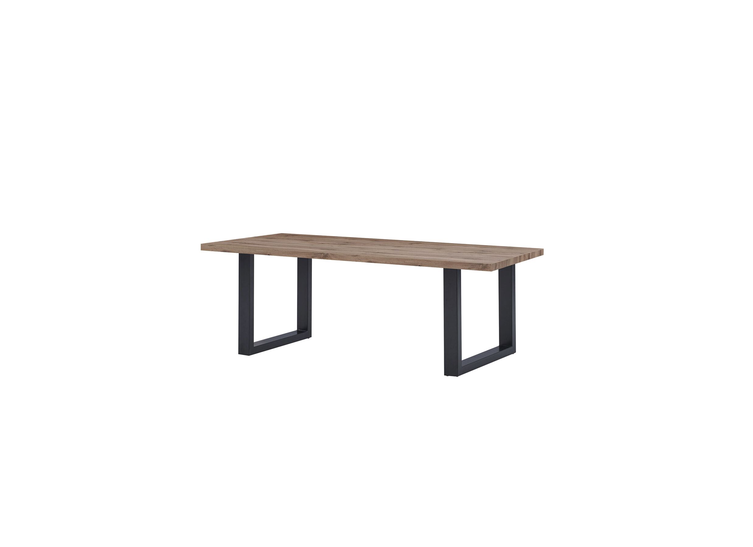 Tafel Elegance 190x95cm - meubelplaat - canada oak - Table Elegance 190x95cm - film décoratif - canada oak