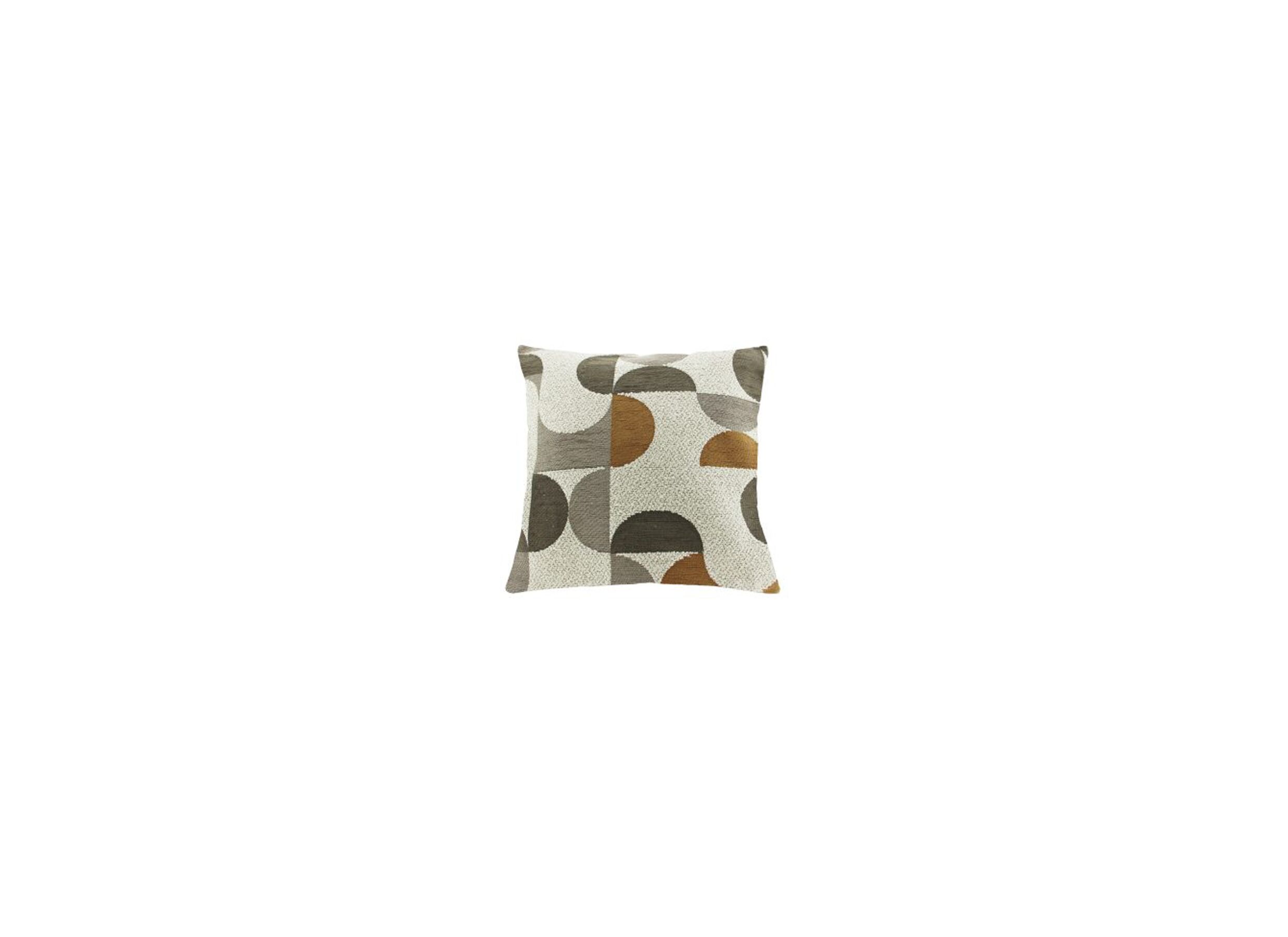 Coussin Lake 45x45cm taupe - Coussin Lake 45x45cm - tissu - taupe