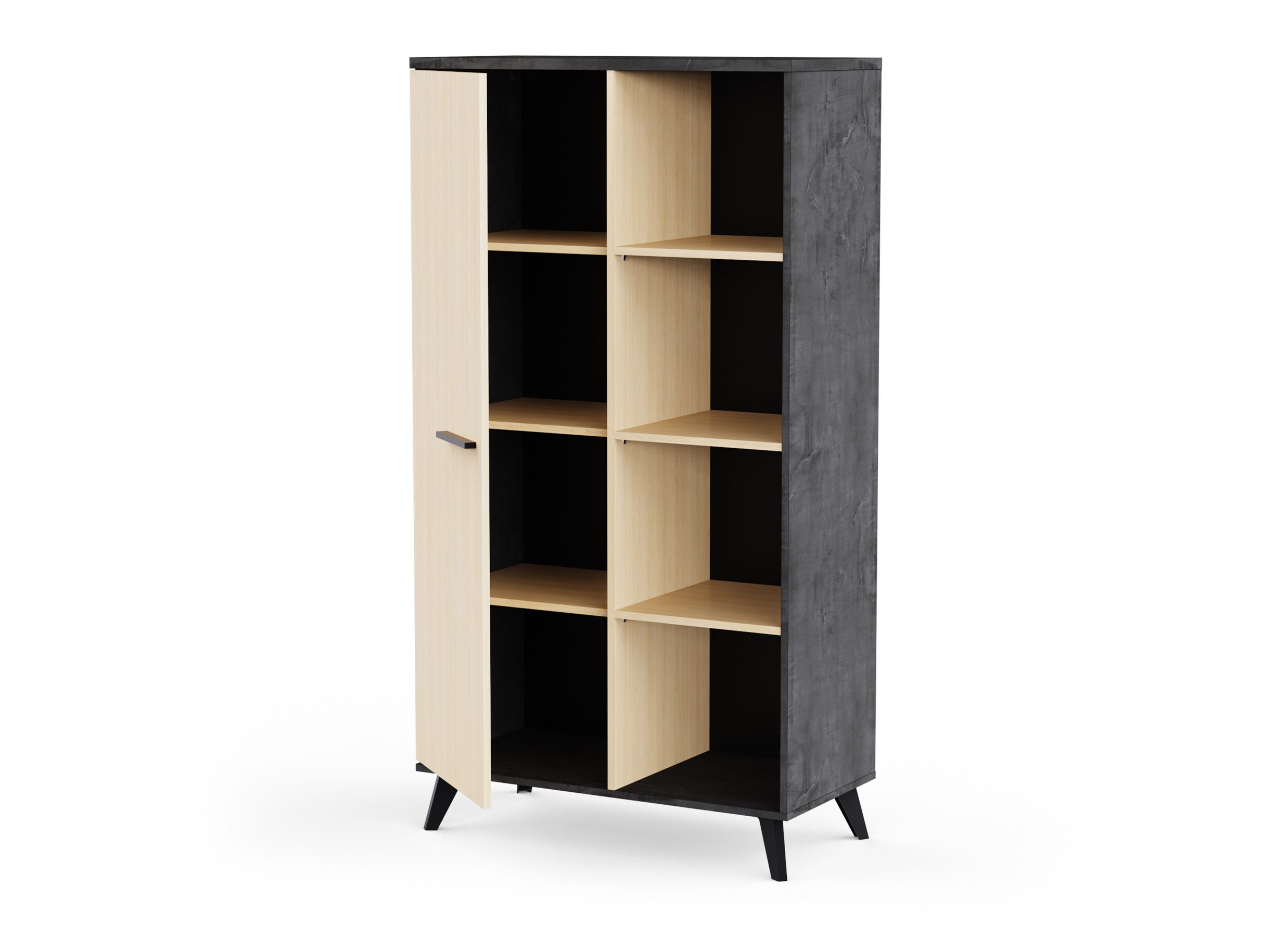 Disposition - Meuble Bar Kent 83cm - décor - chêne de fil & sidewalk