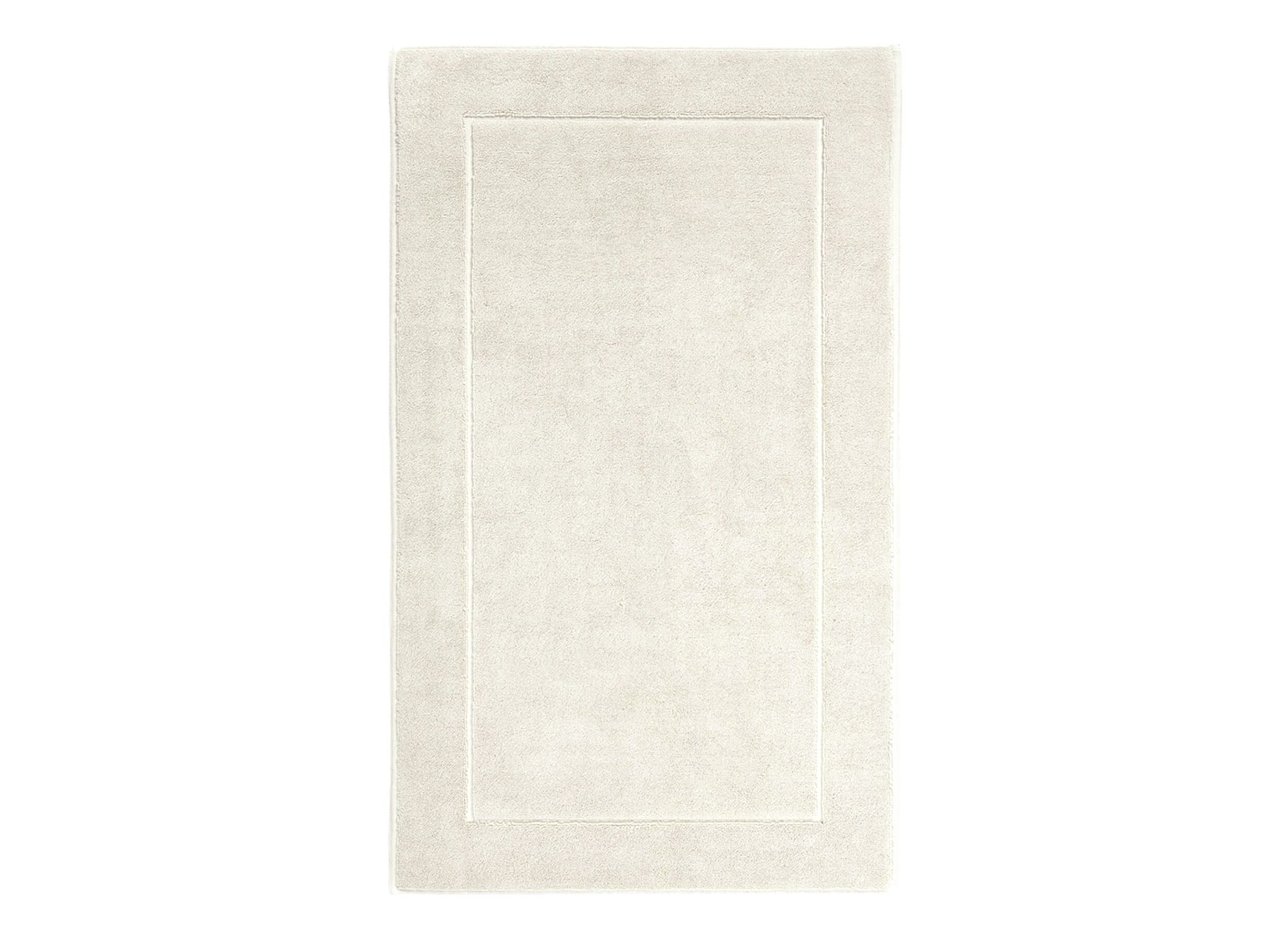 Plus Important - Tapis de bain London 70x120cm - coton - jasmin avec antidérapant