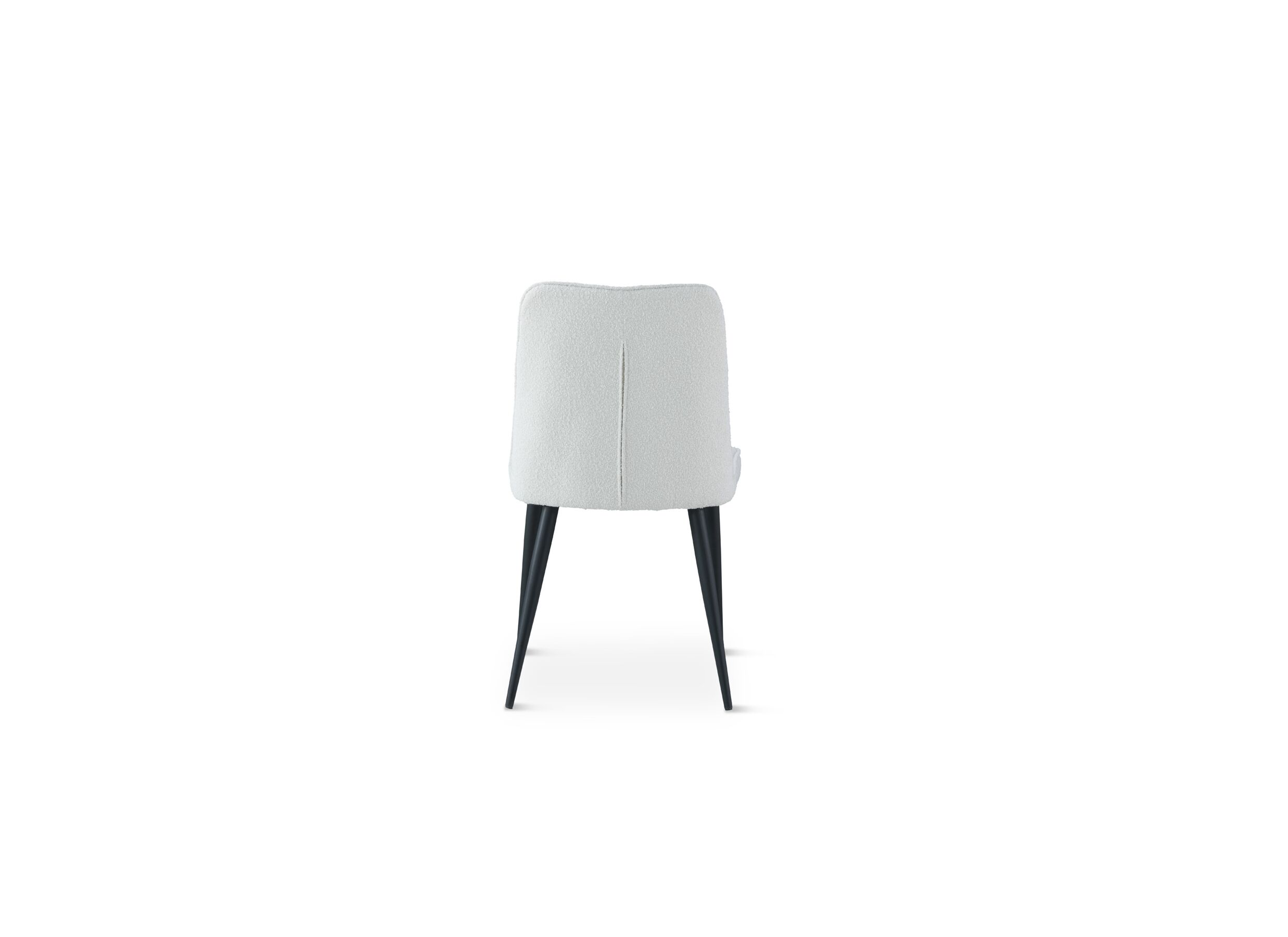 Aperçu - Chaise Questo tissu blanc