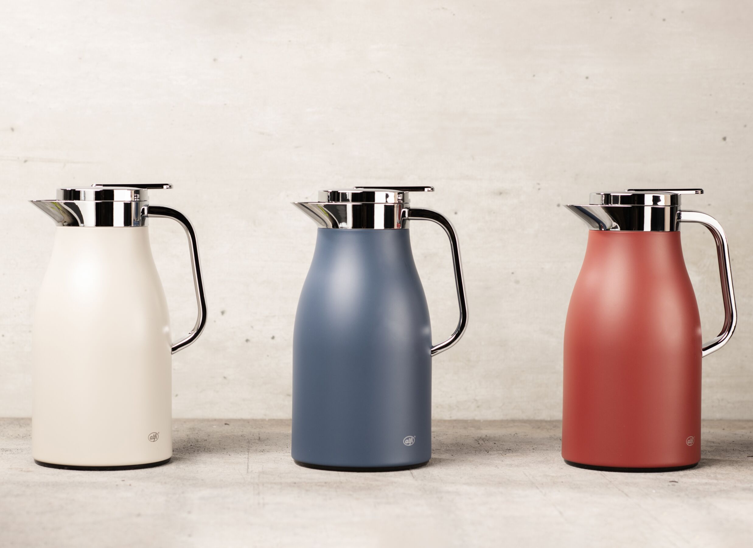 Foto ambiance - Thermos Skyline 1L - métal & verre - gris clair