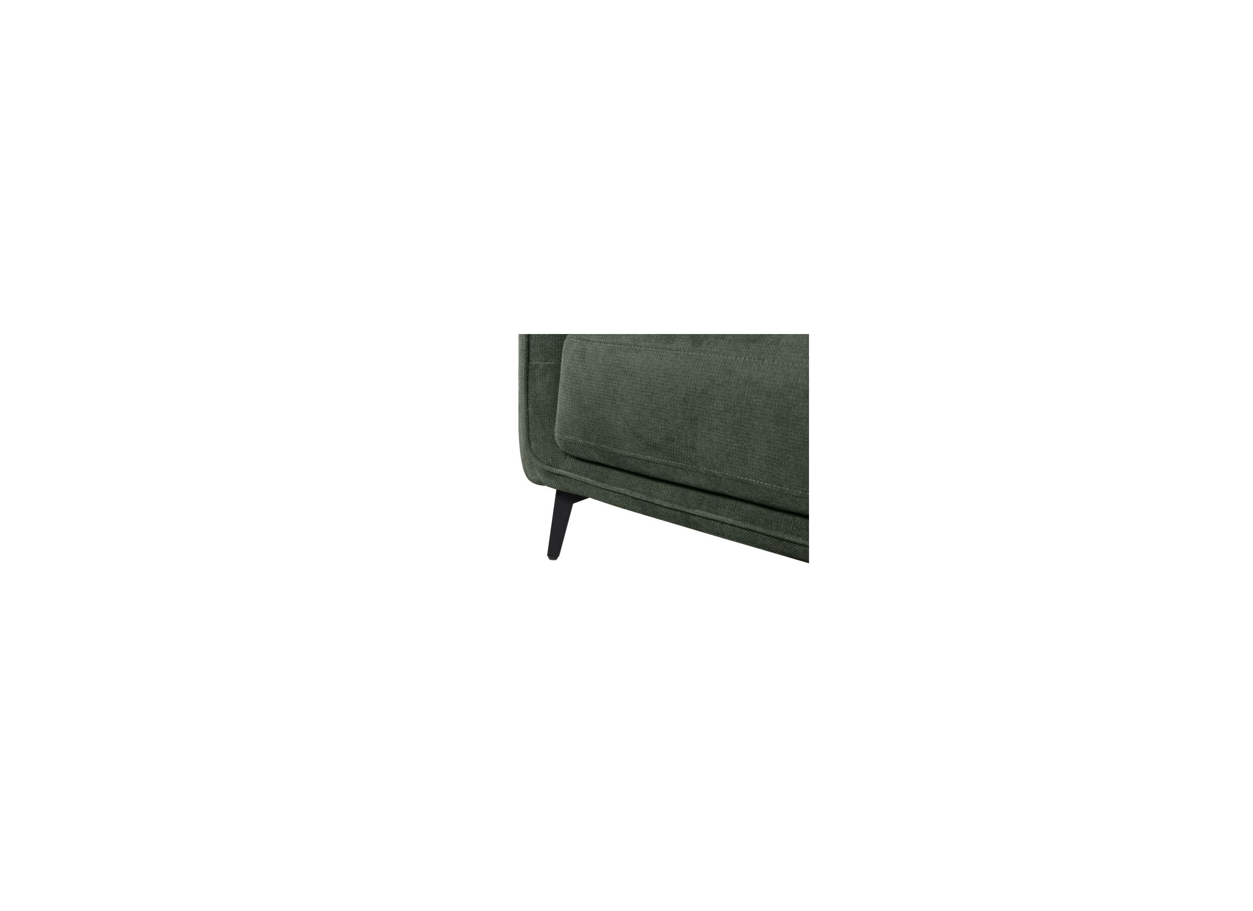 Detail - Canapé Pack 3 places tissu vert