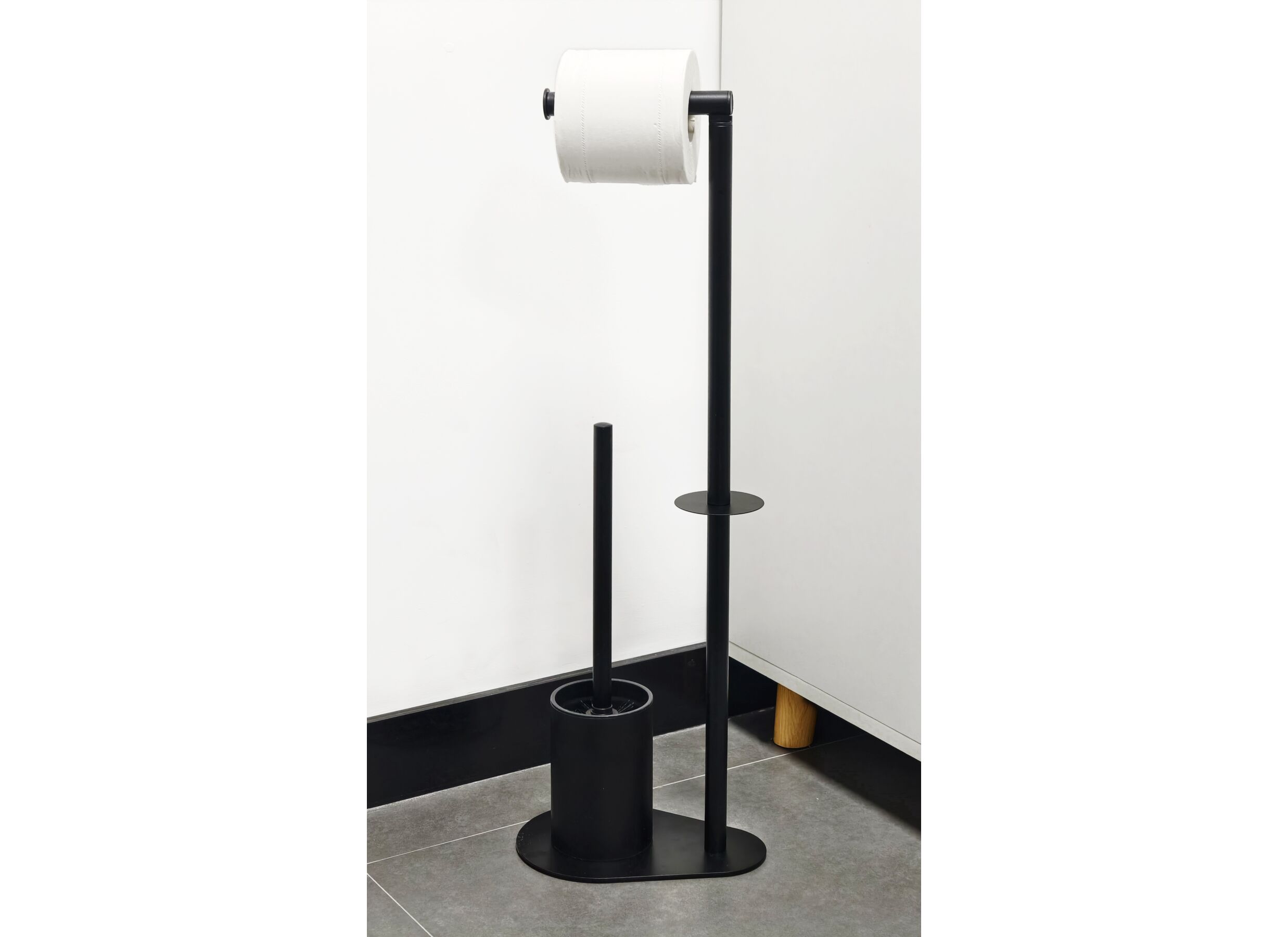 Sfeerfoto - Toiletbutler Vasa mat zwart