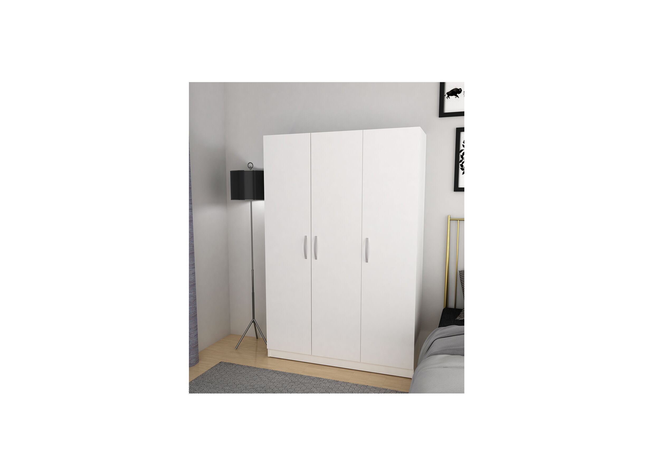 Opbergkast 120cm - decor - snow white