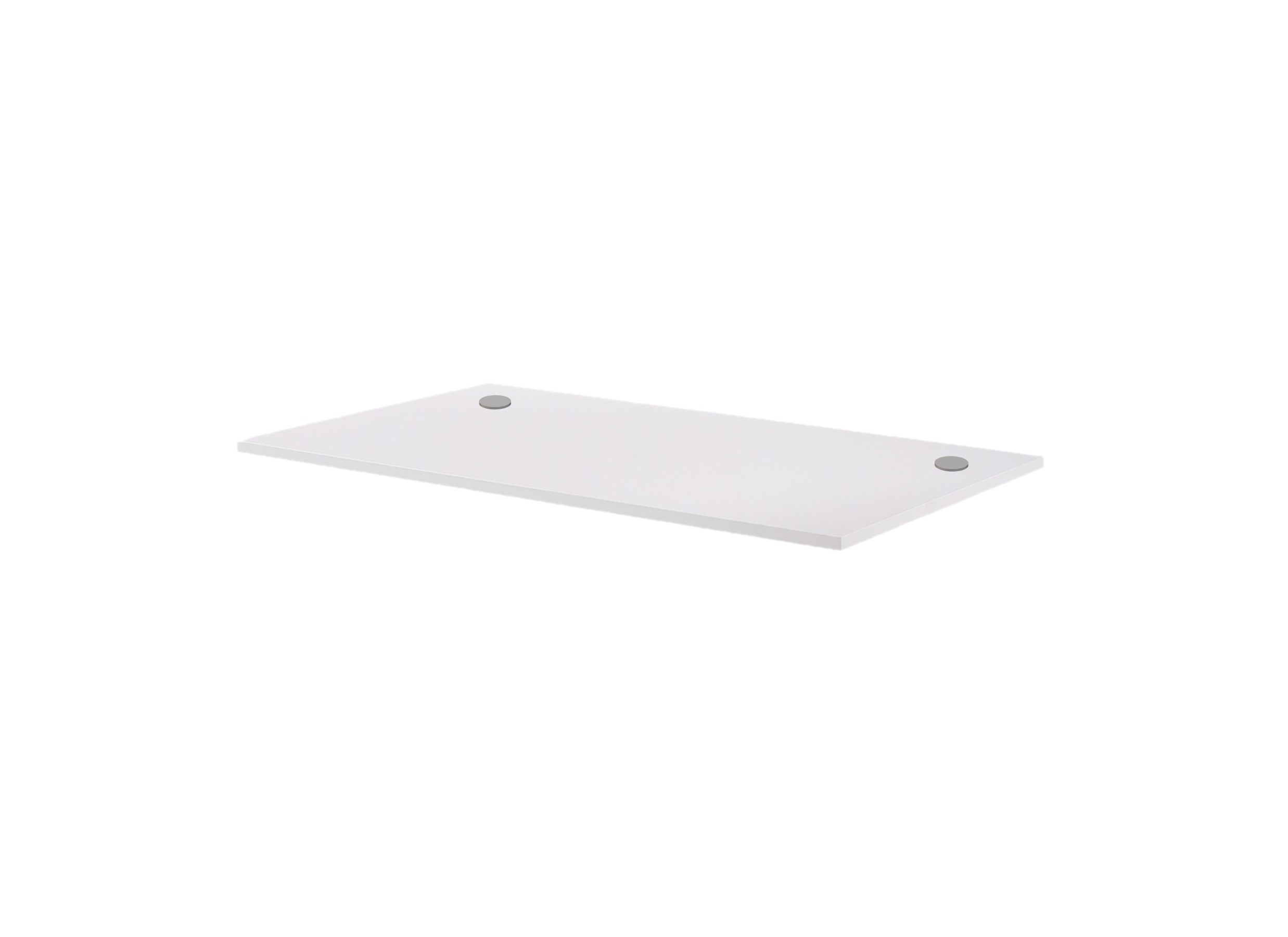 Bureaublad Prima 180x90x69cm - melamine - wit - Plan de travail Prima 180x90x69cm - mélamine - blanc