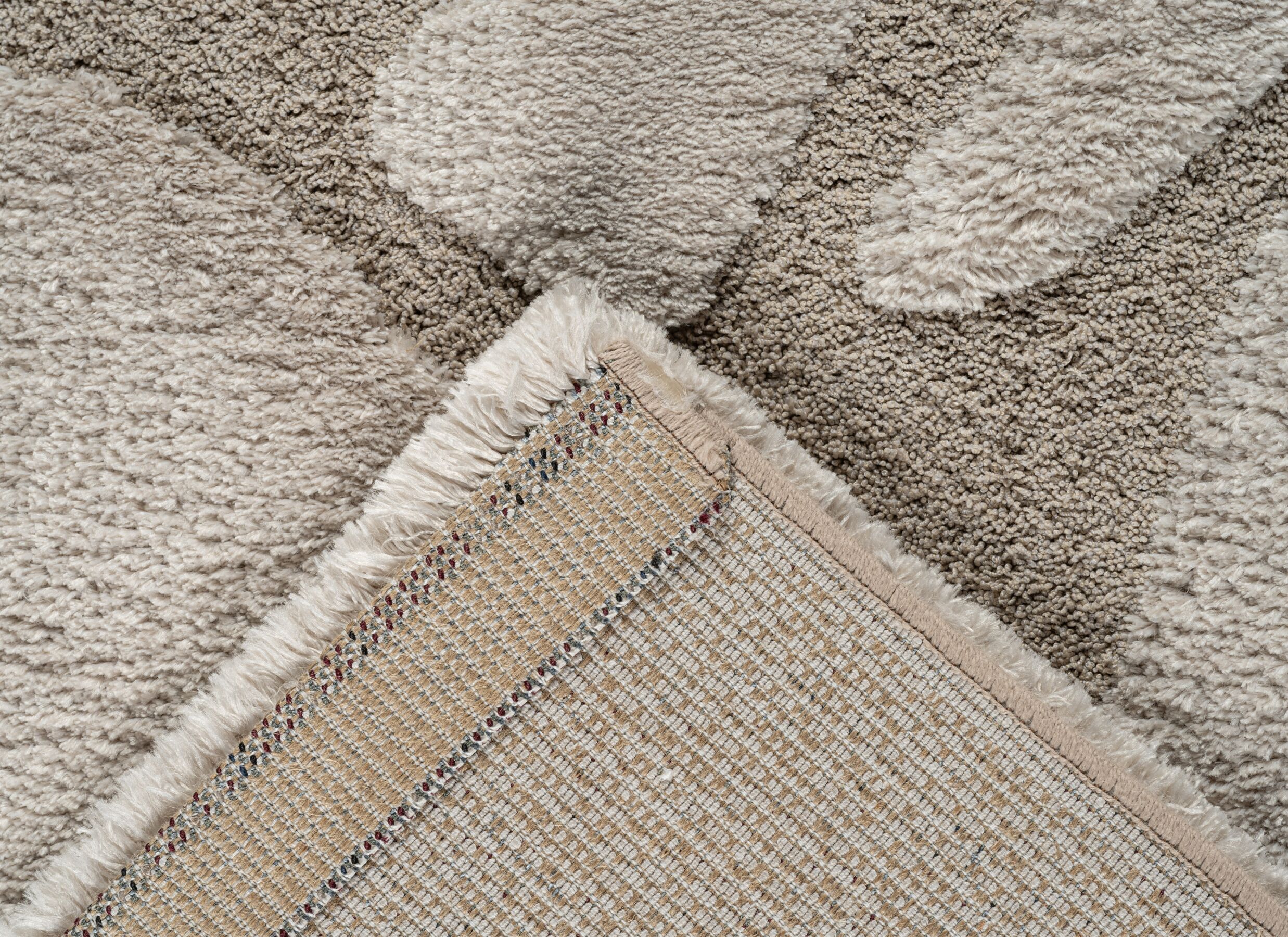 Detailfoto - Tapijt Madagaskar 240x340cm - polyestervezel - beige