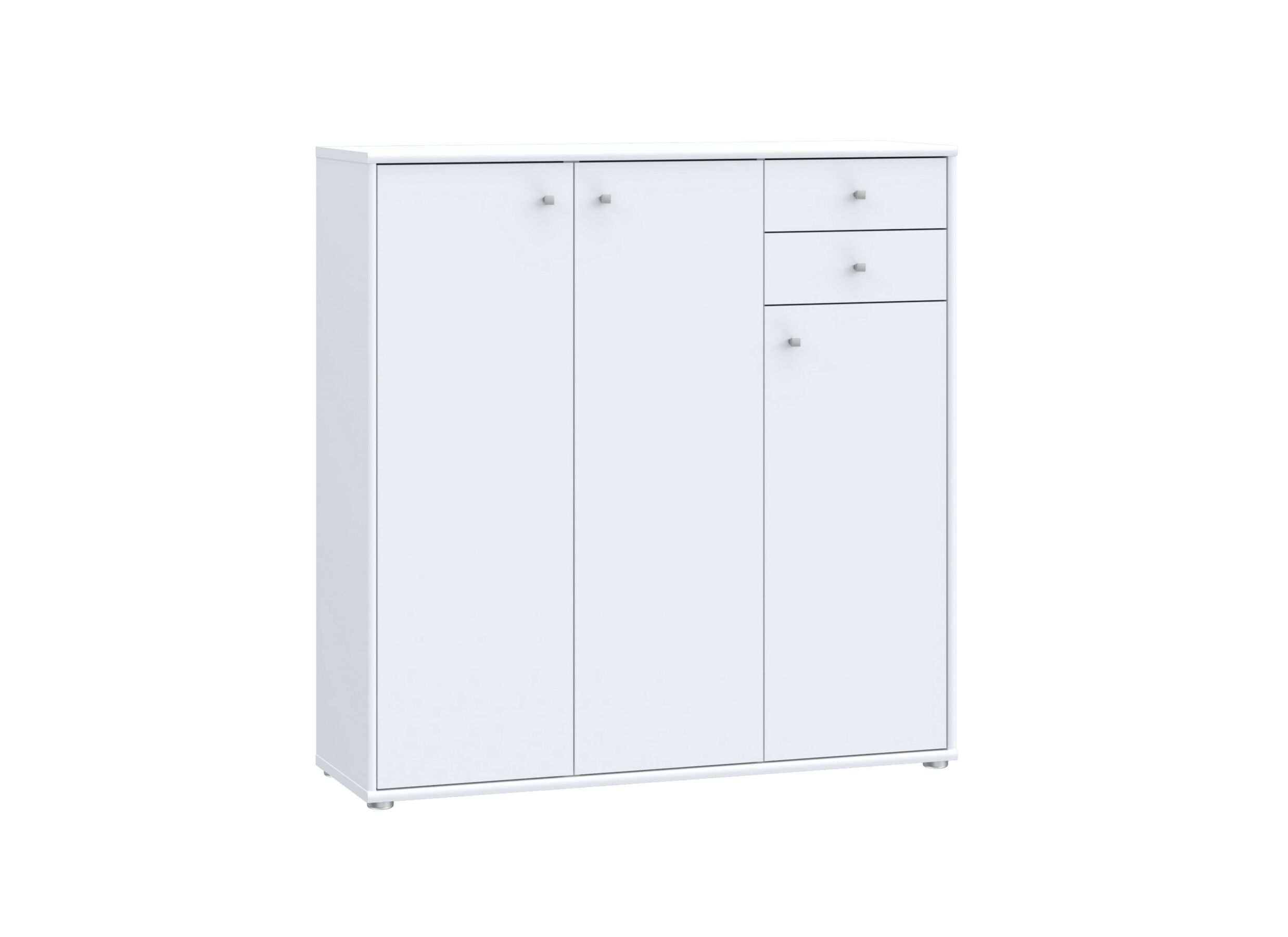 Plus Important - Commode Topic 109x35x111cm - décor - blanc