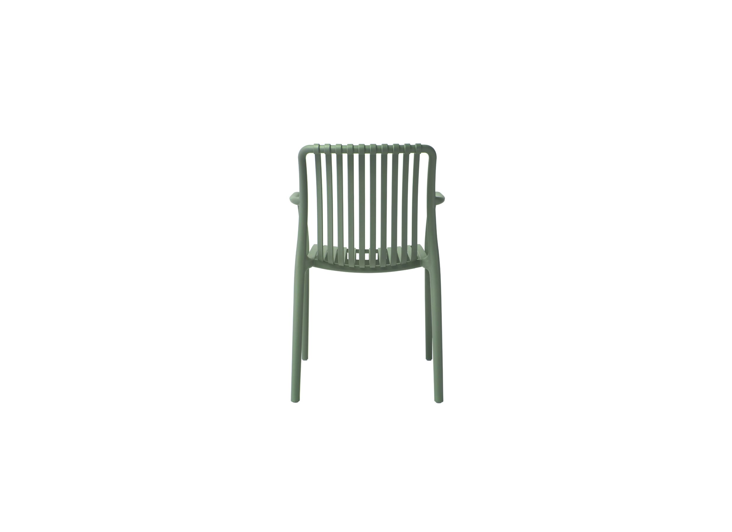 Aperçu - Chaise de jardin Muse 57x55x81,5cm - polypropylène - vert