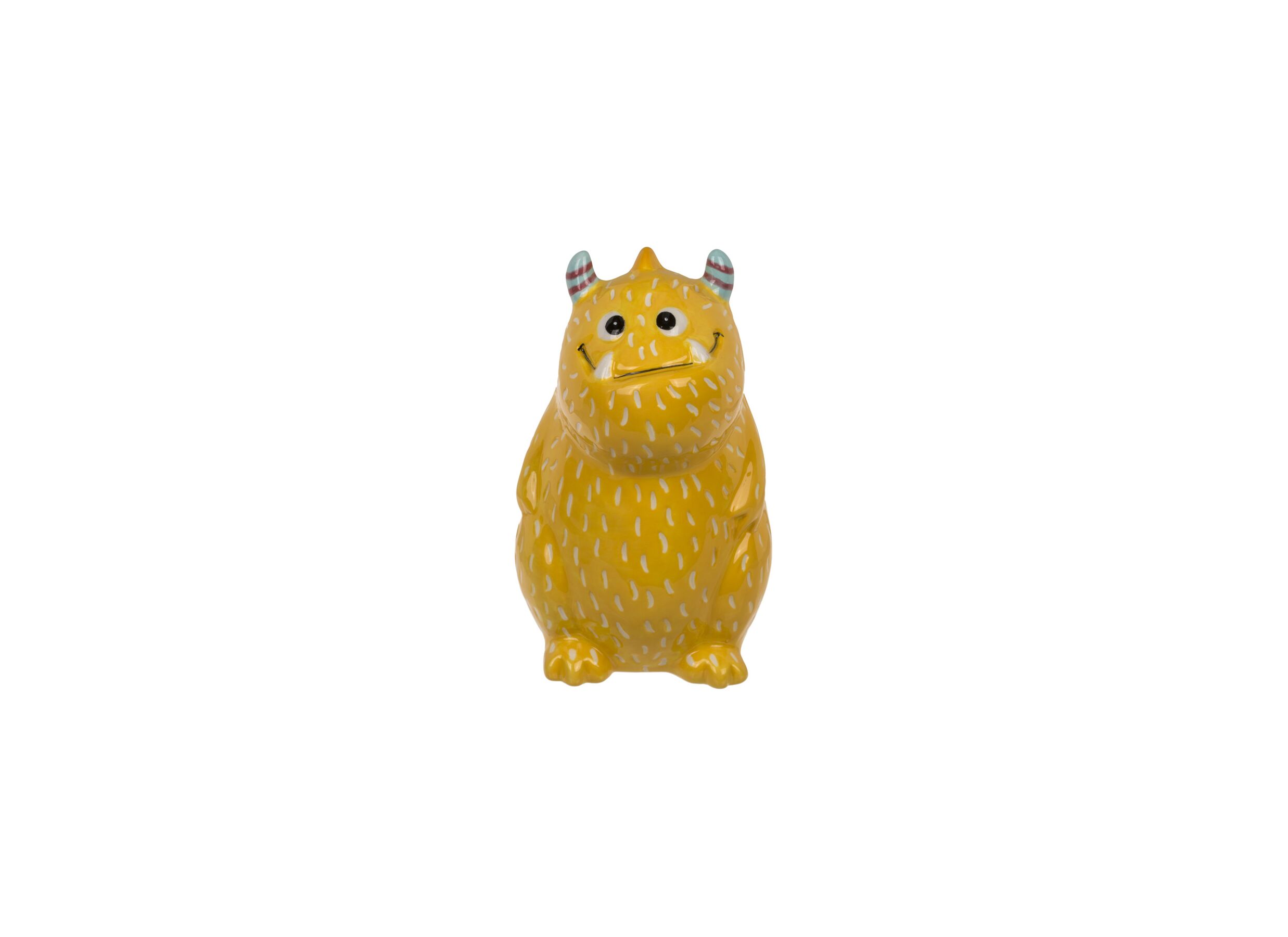 Aperçu - Tirelire Yellow Monster H15cm - céramique - jaune