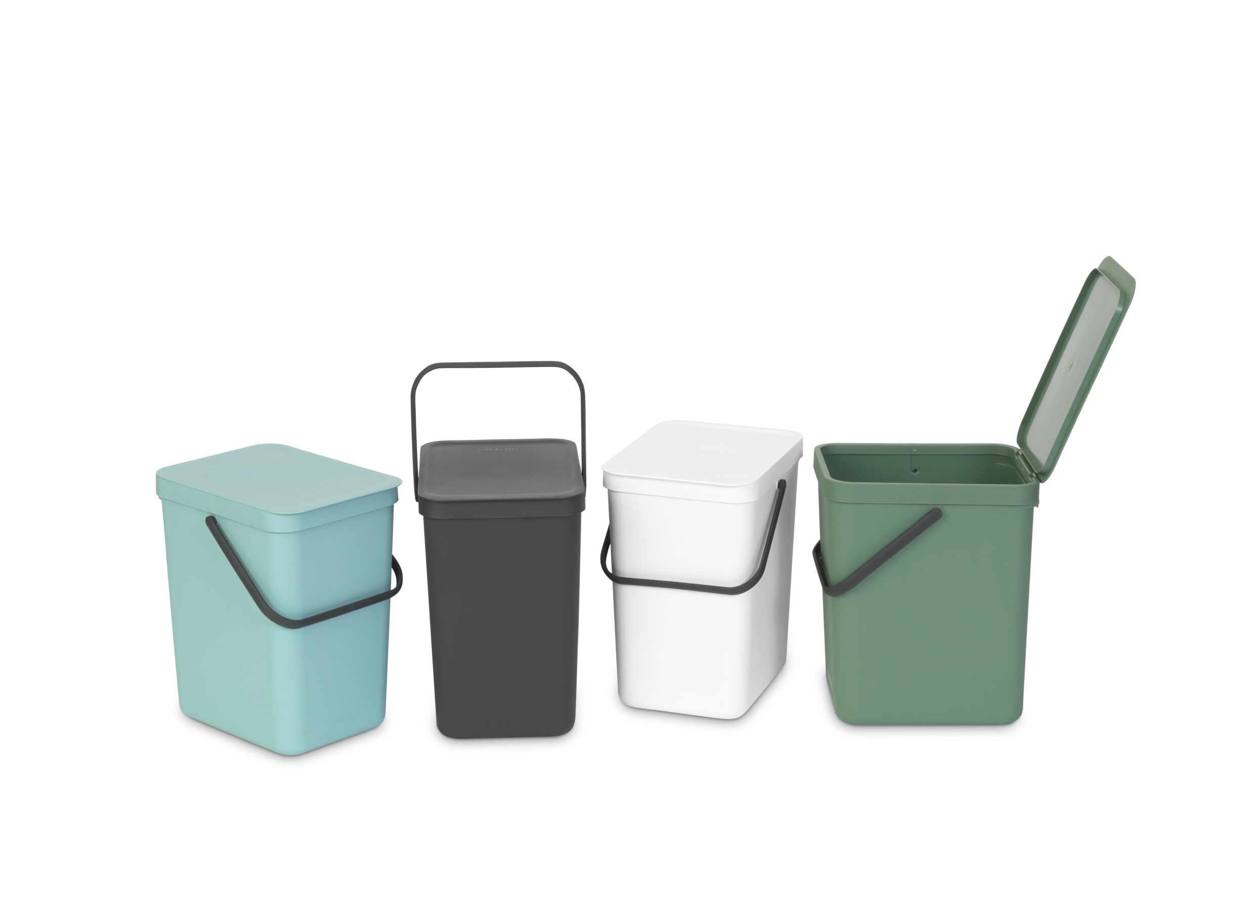 Sfeerfoto - Vuilbak Sort & Go Brabantia 25L grijs