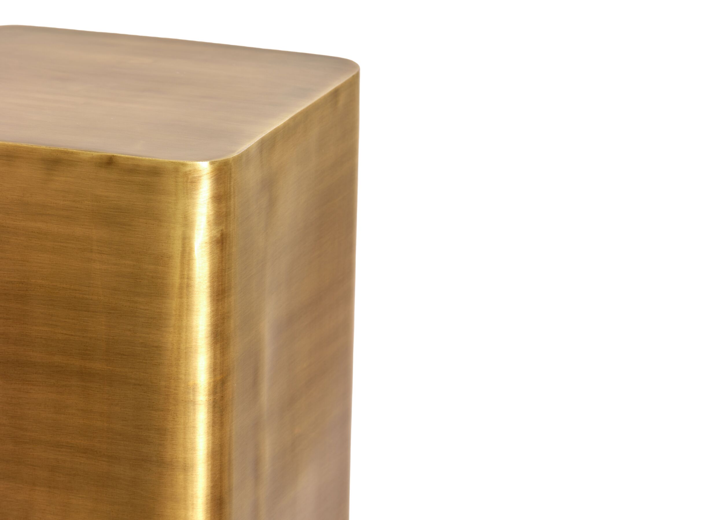 Detail - Colonne Alurio 30,5x30,5x80cm - métal - bronze
