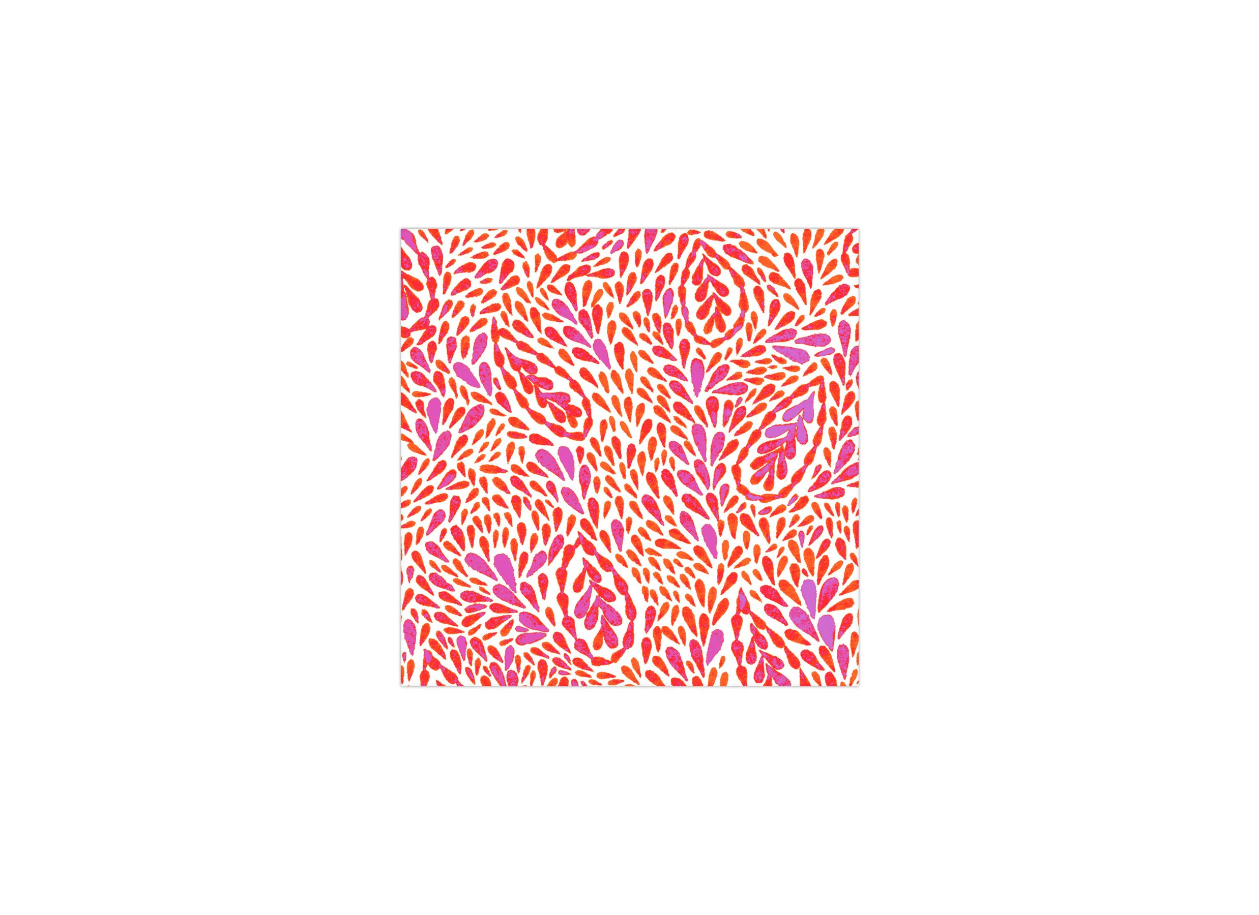 Serviette Temptation 33x33cm multicolore 20 pièces - Serviette Temptation 33x33cm multicolore 20 pièces