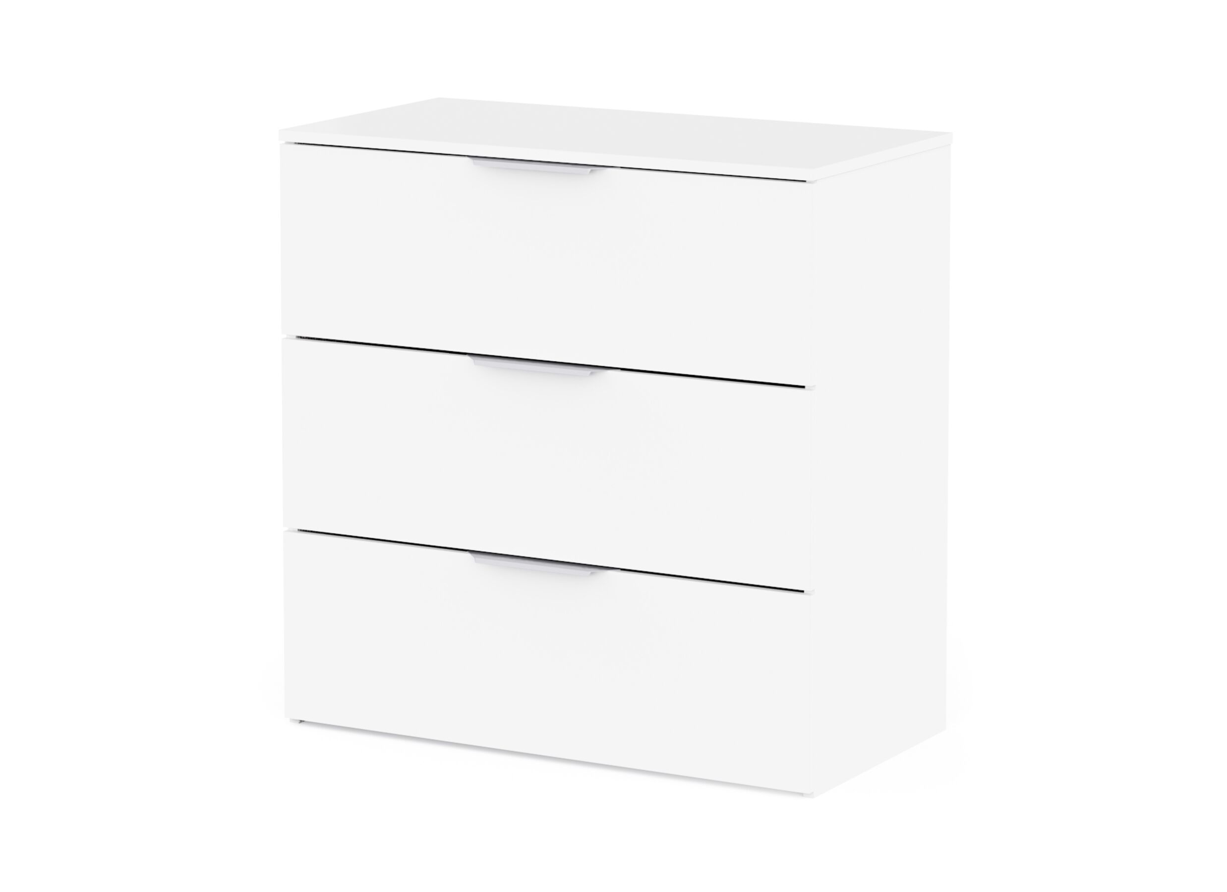 Overzichtsfoto - Ladekast Michigan 80x41x81cm - decor - wit