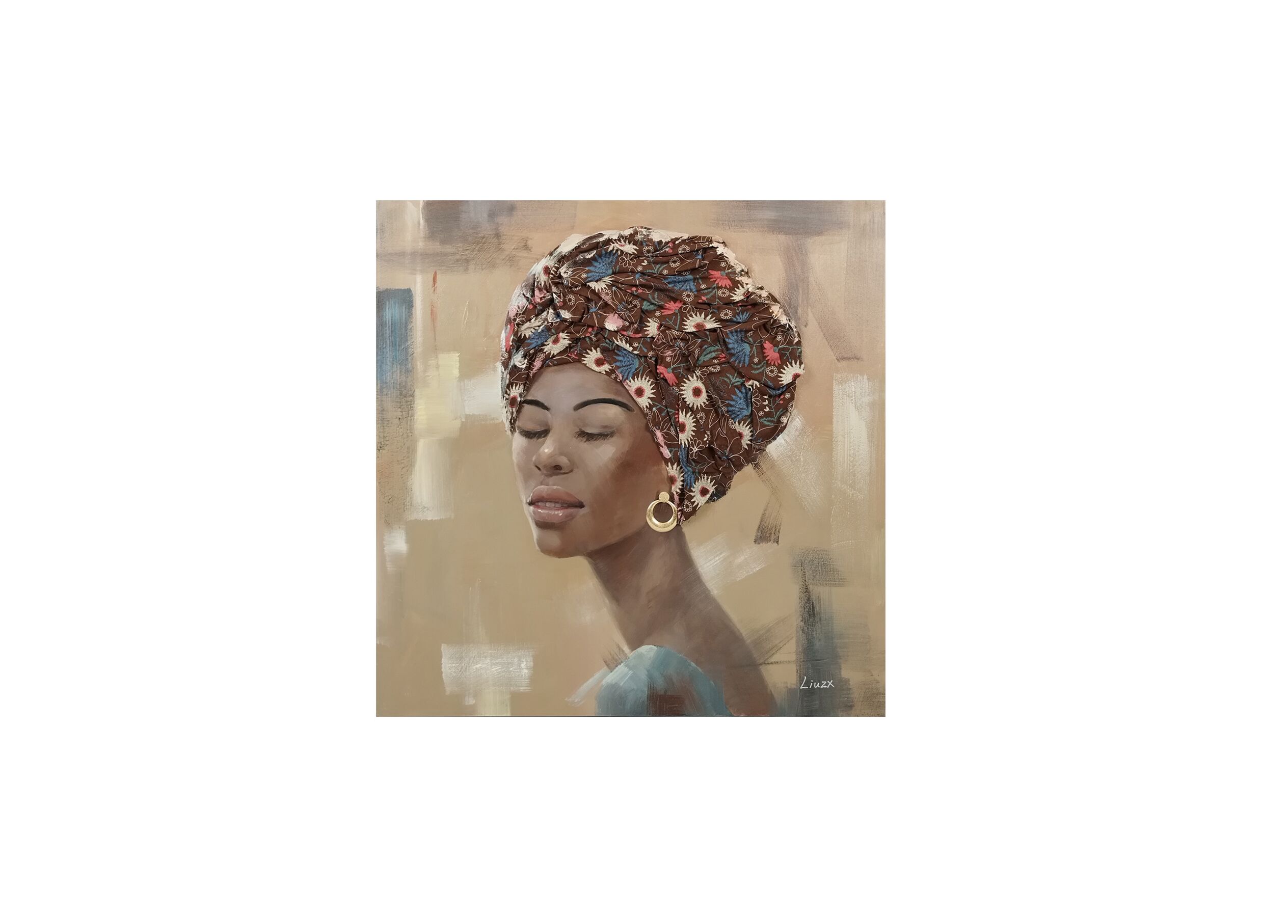 Schilderij op canvas Pride 100x100cm - Peinture sur toile Pride 100x100cm