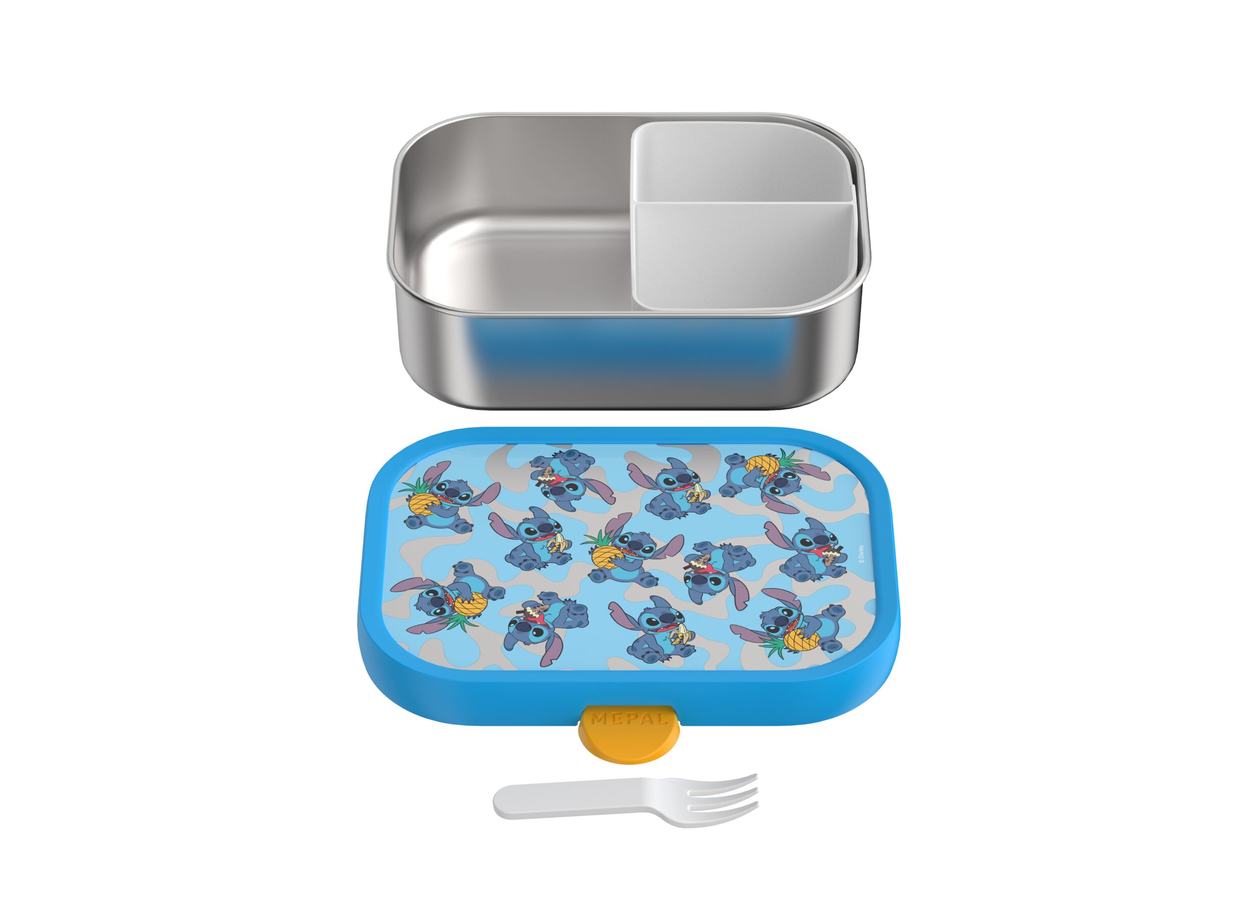 Aperçu - Lunch box Campus Bento Stitch 750ml - acier inoxydable - multicolore