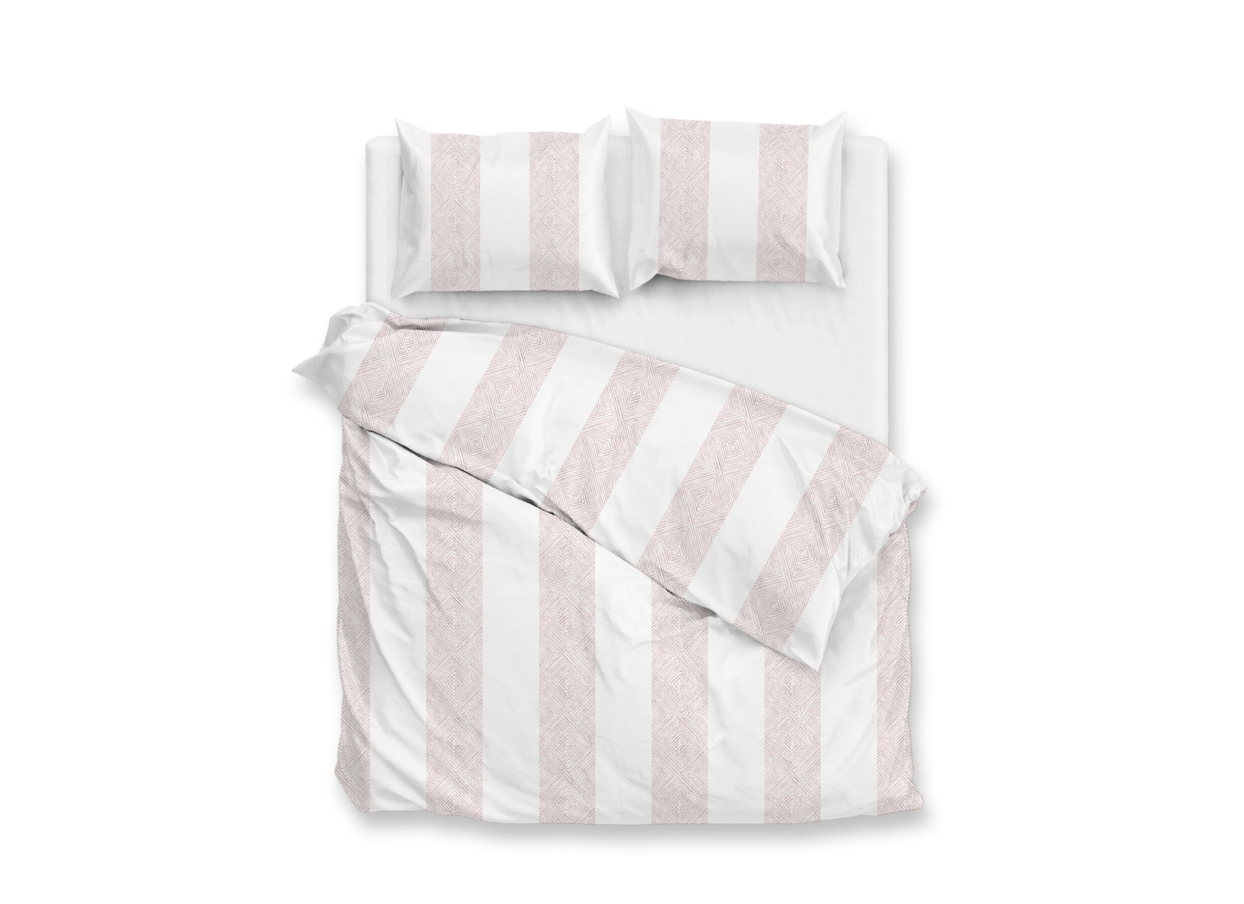 Plus Important - Housse de couette 240x220cm - satin de coton - shady pink