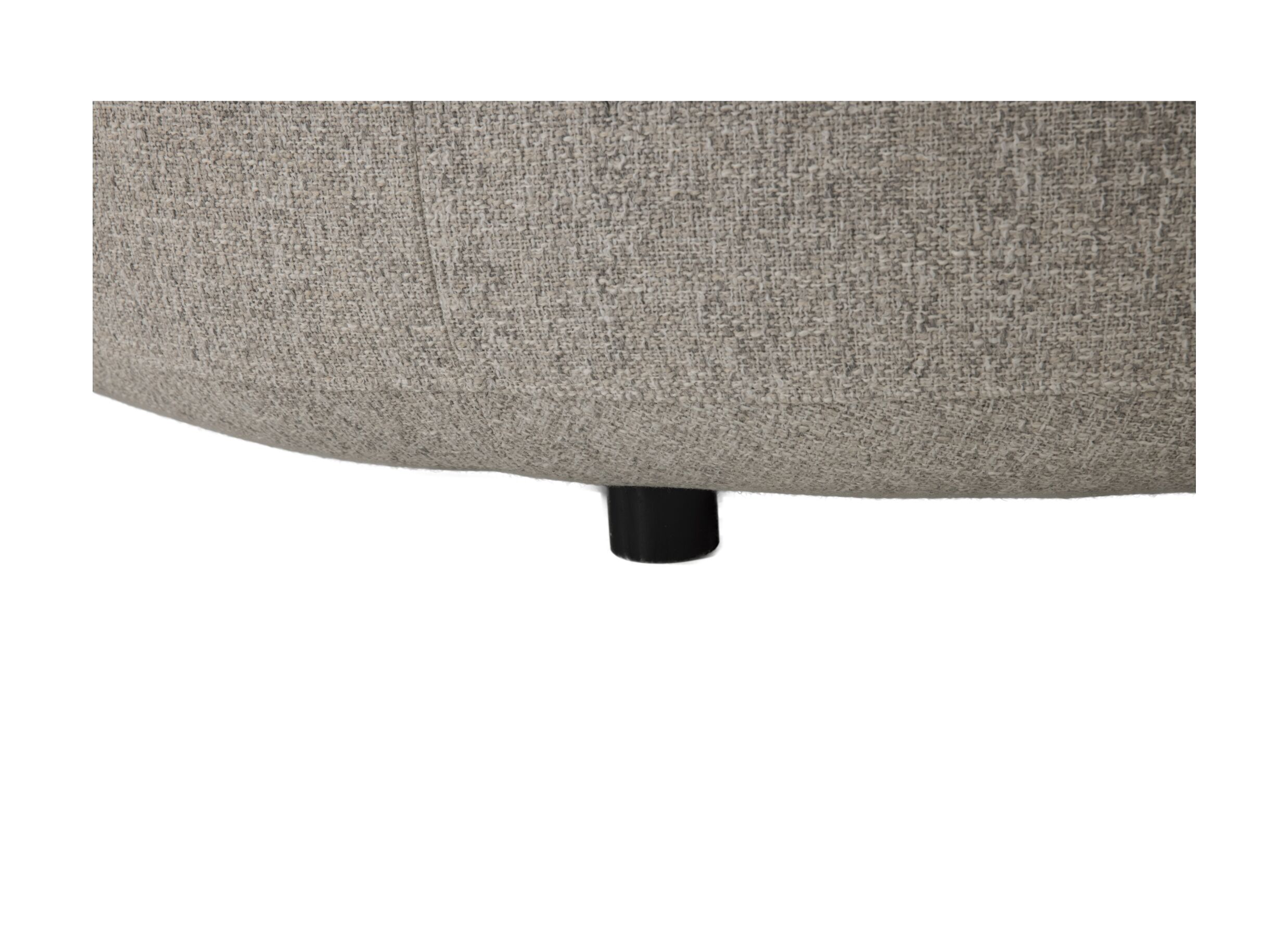 Detail - Canapé Raja 364x135cm - tissu - beige