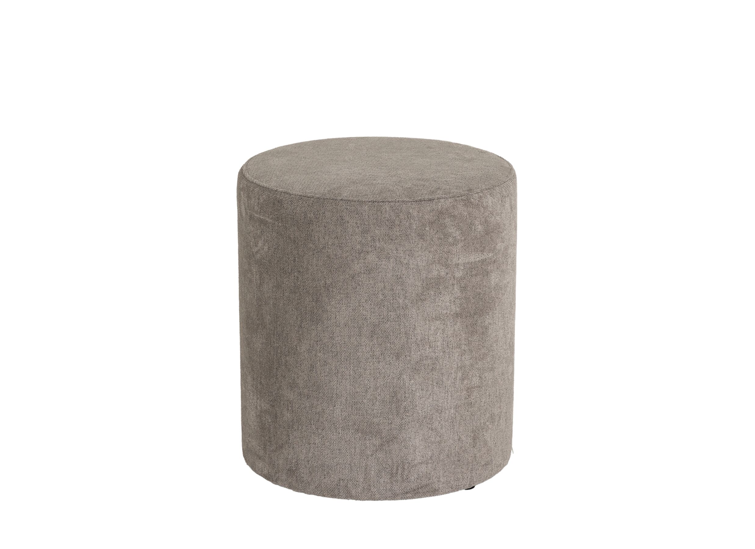 Plus Important - Pouf Sereno Rondo Ø50cm - tissu - gris
