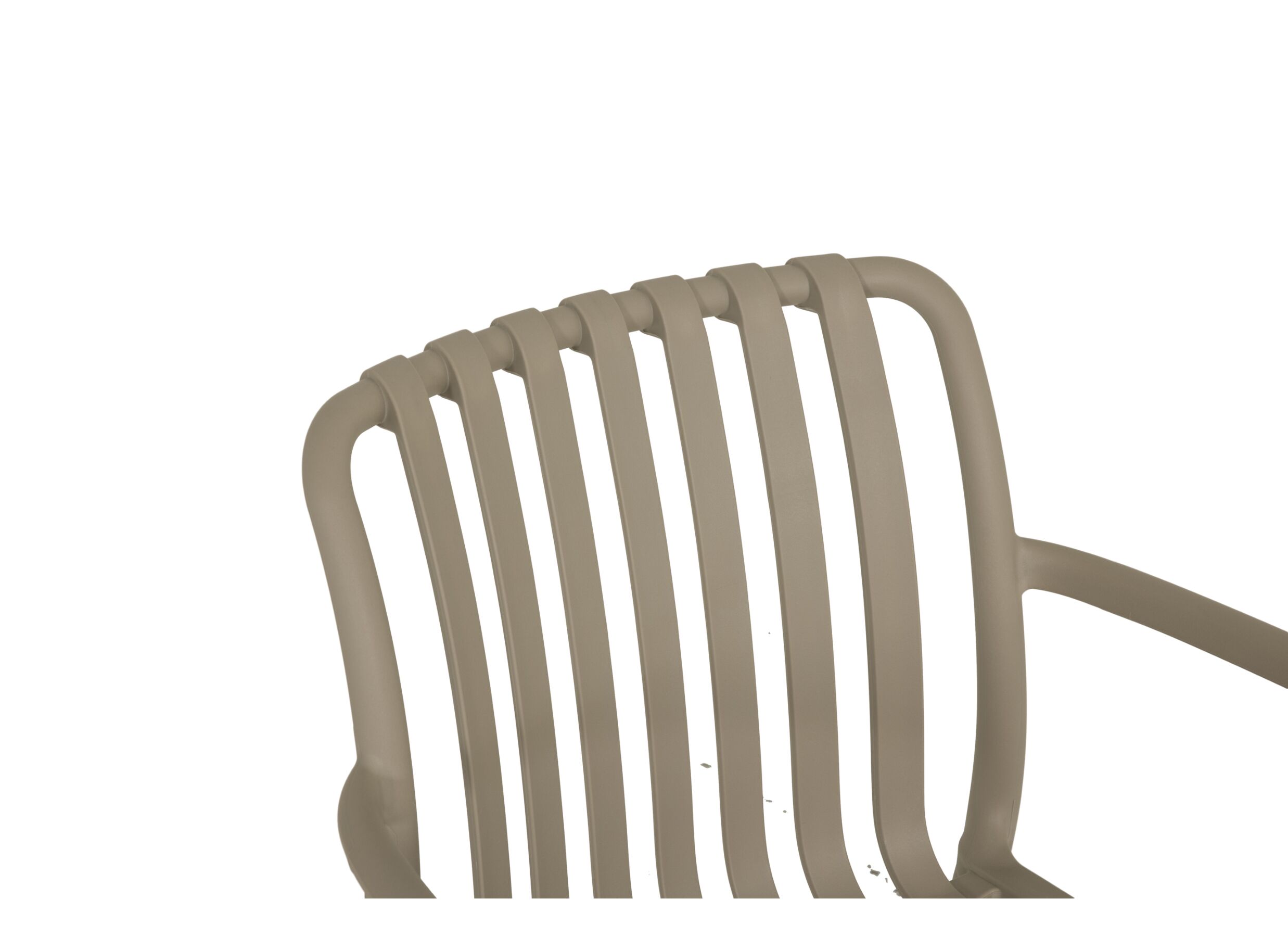 Detail - Chaise de jardin Cute 46x58x81cm - synthétique - taupe