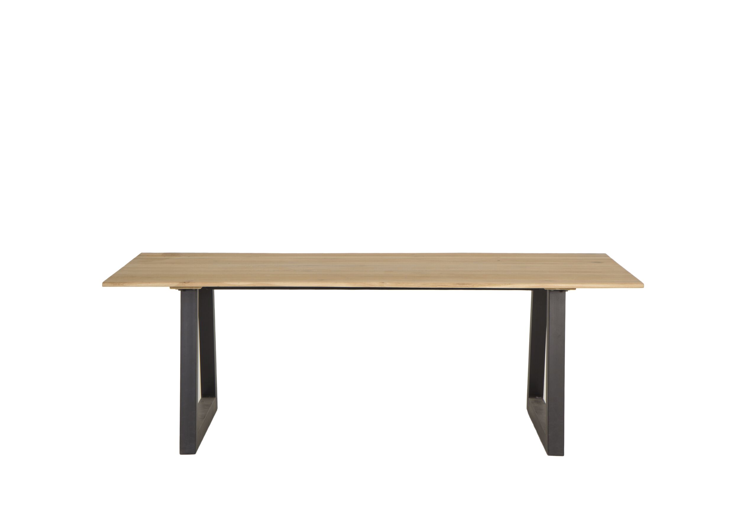 Table tronc d'arbre Sherwood 200x100cm - chêne massif - naturel