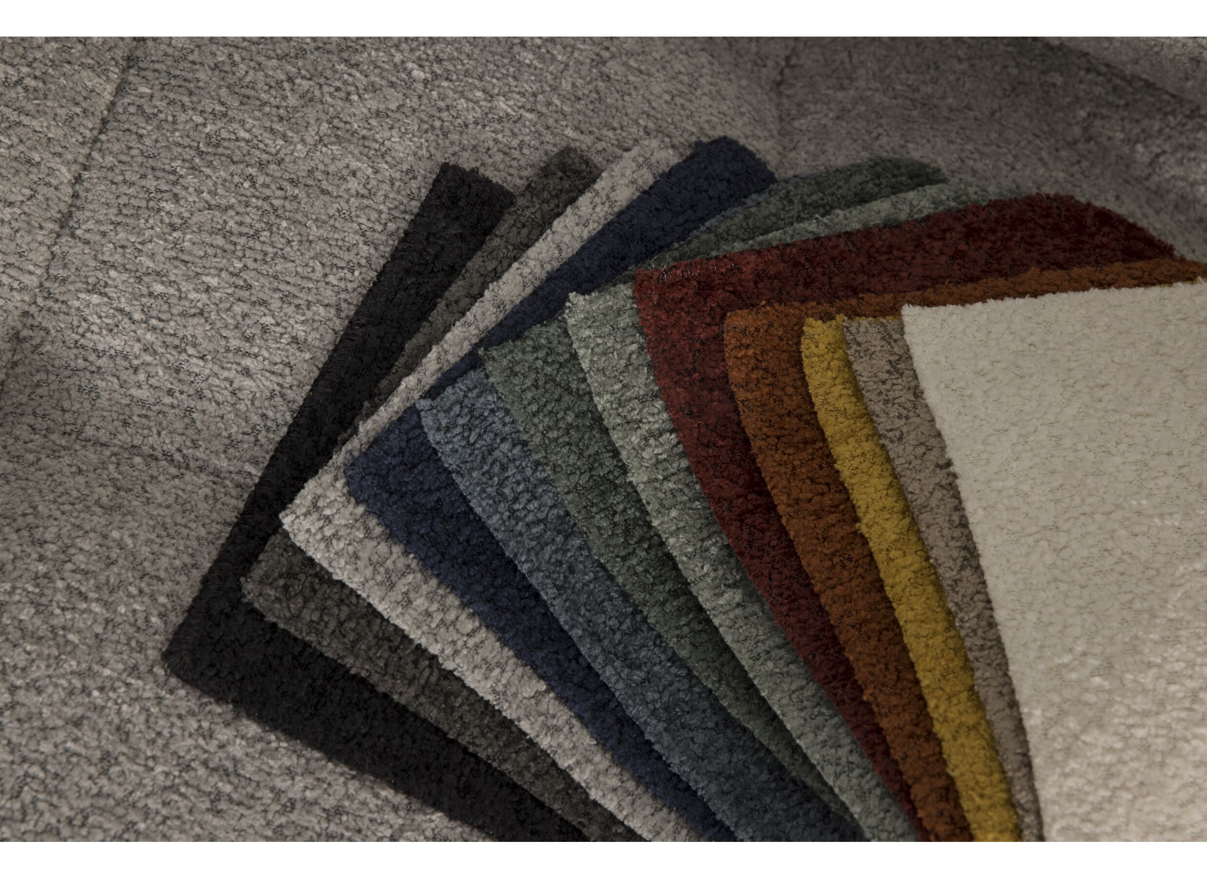 Kleurstaal - Zetel Lepanto 2,5-zit - stof - silver grey