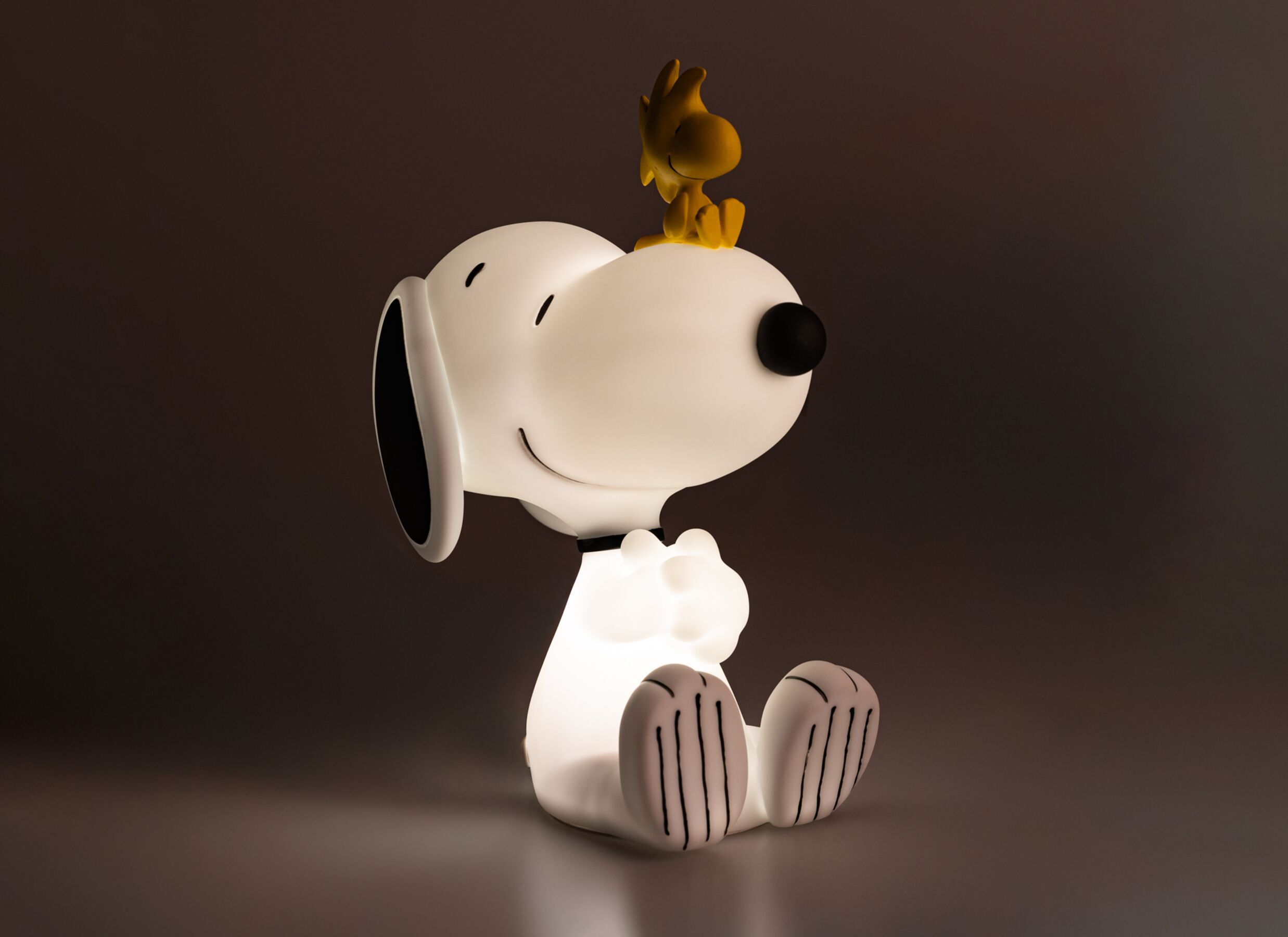 Sfeerfoto - Snoopy lamp H26,7cm