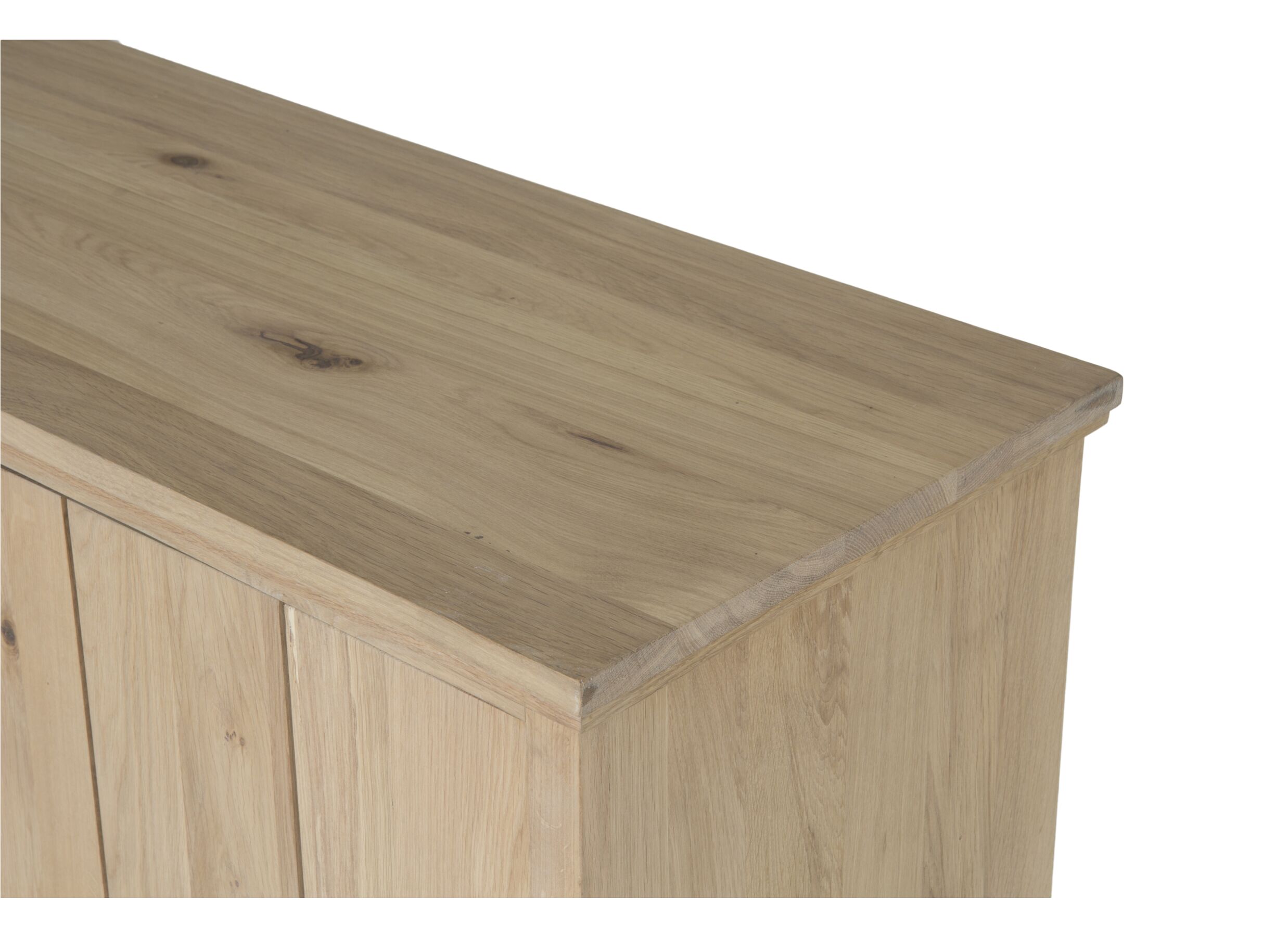 Buffet Grimaldi 180cm - chêne massif & décor - naturel