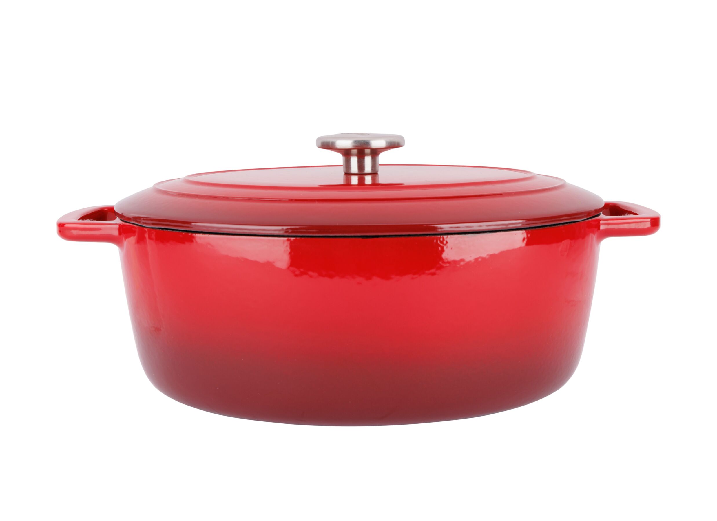 Hoofdfoto - Stoofpot Fontestic 31x24cm - gietijzer - rood