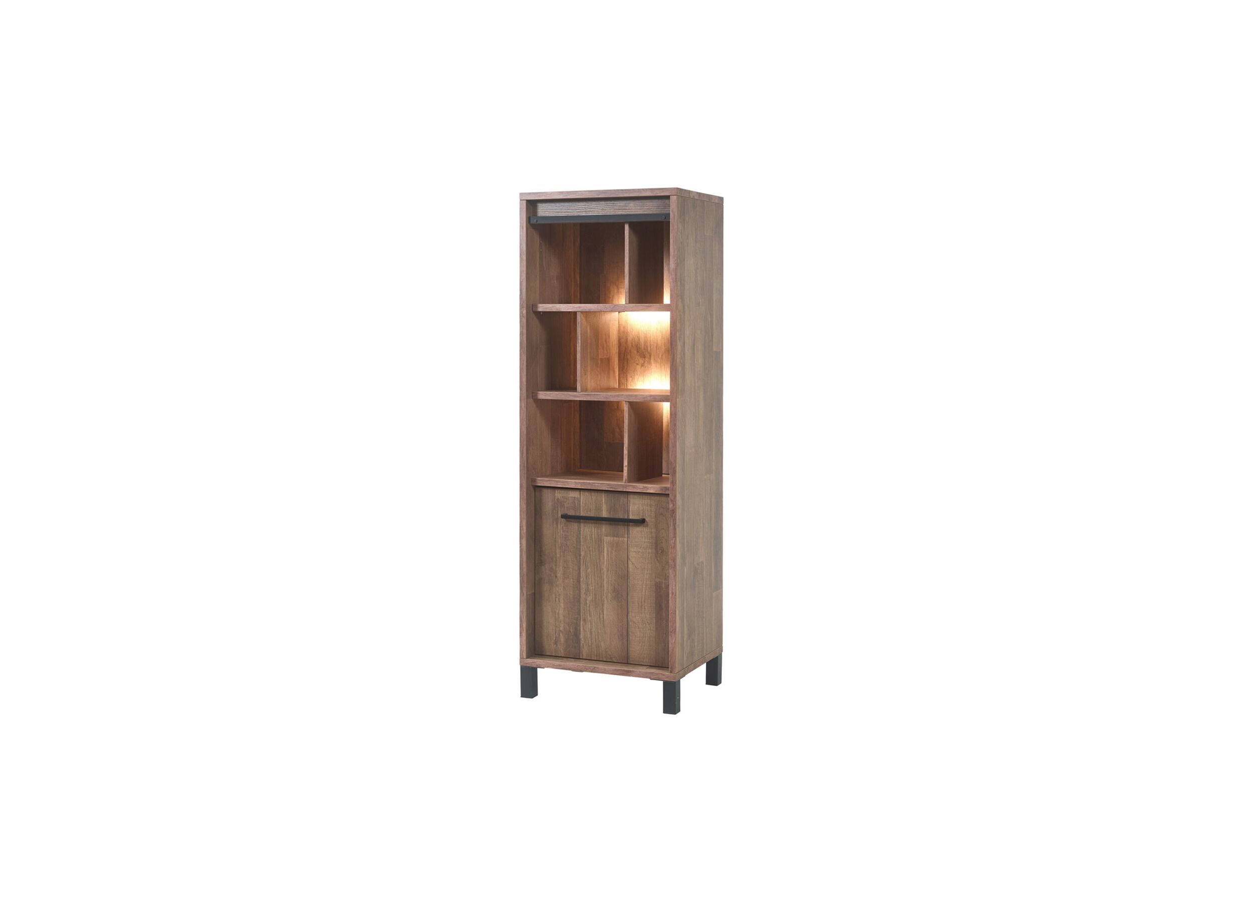 Plus Important - Meuble Bar 63cm - décor - old teak/matt black