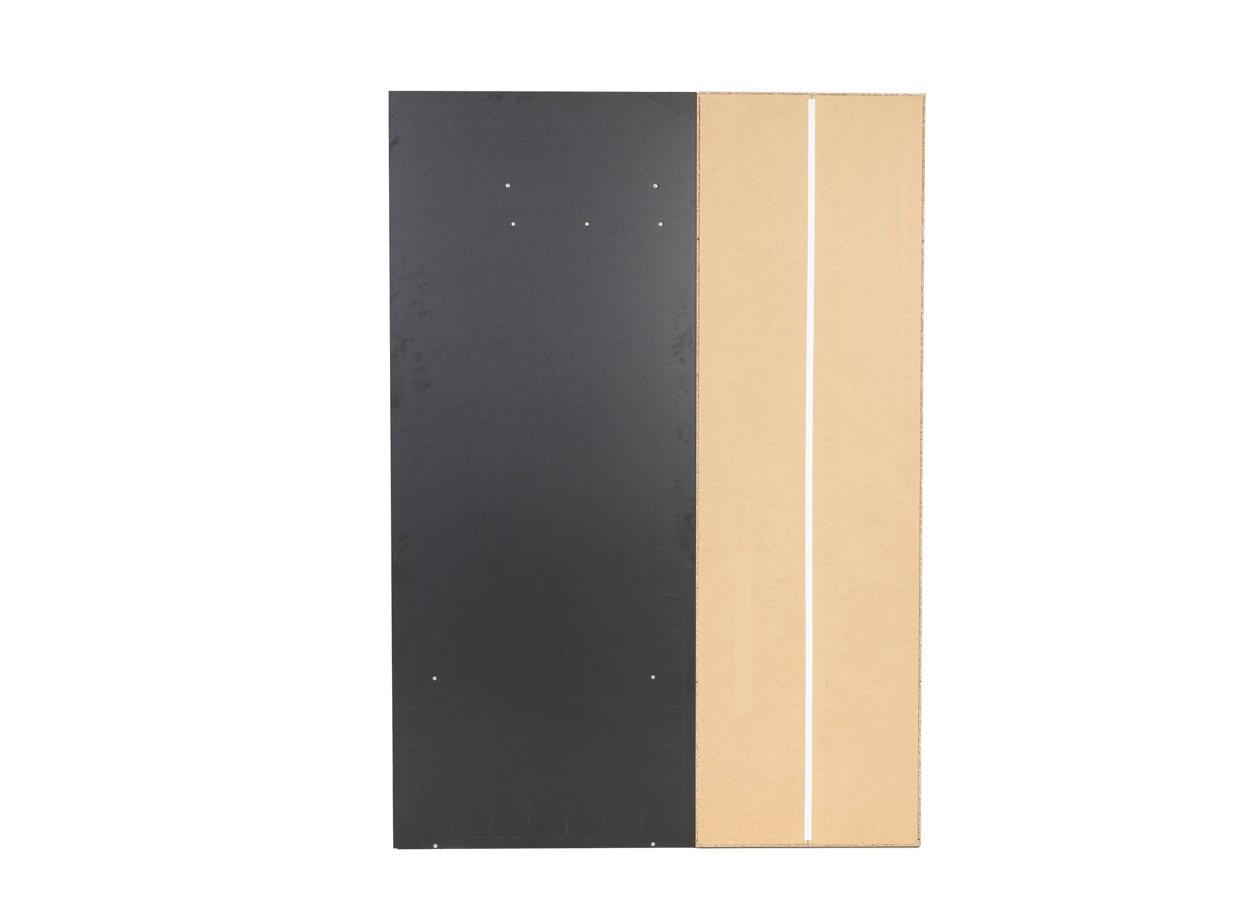 Aperçu - Meuble d'entrée Tamarisk 140cm - mélamine - wotan oak & noir
