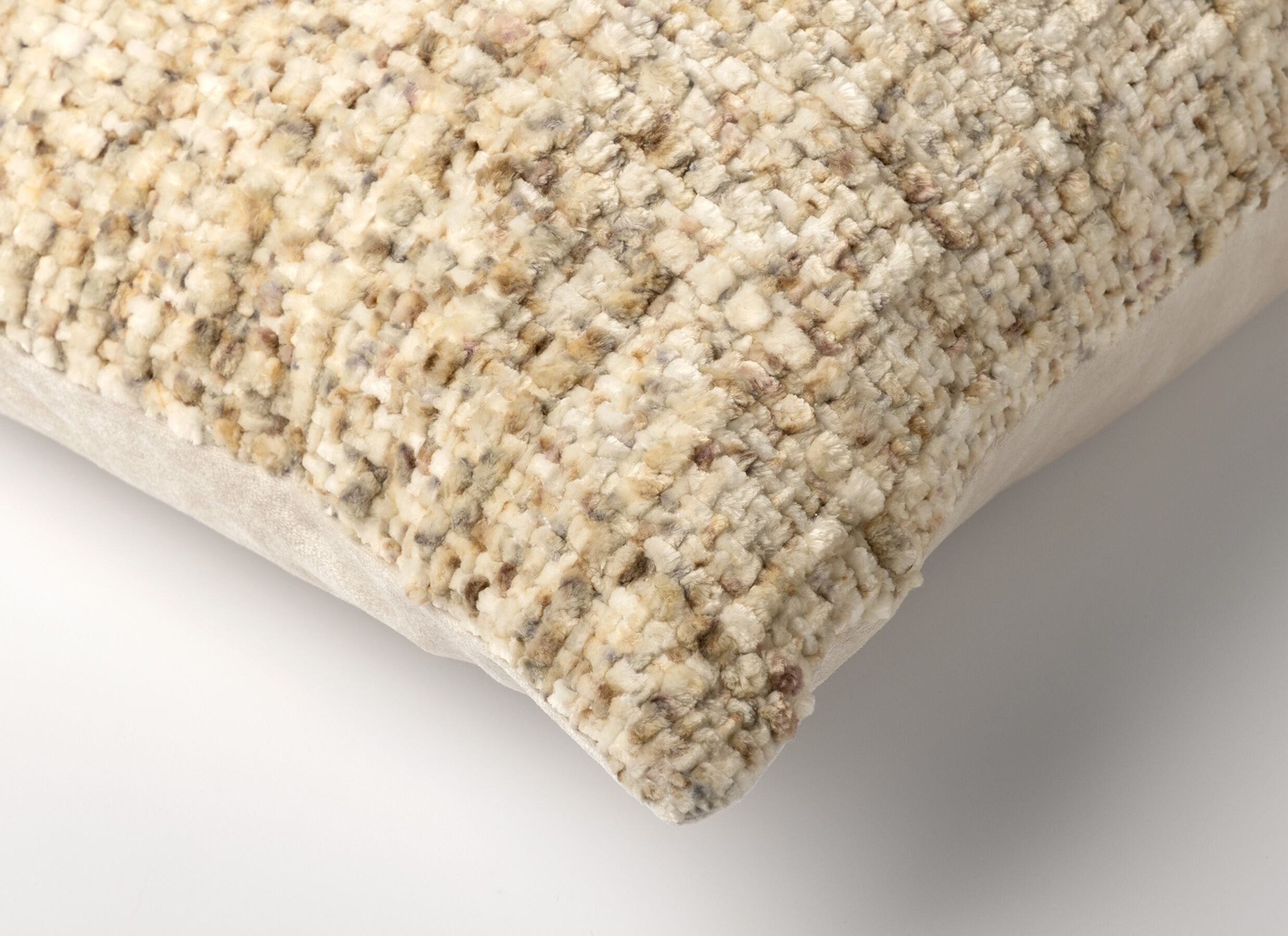 Detailfoto - Kussen Noret 45x45cm - polyester - whitecap grey