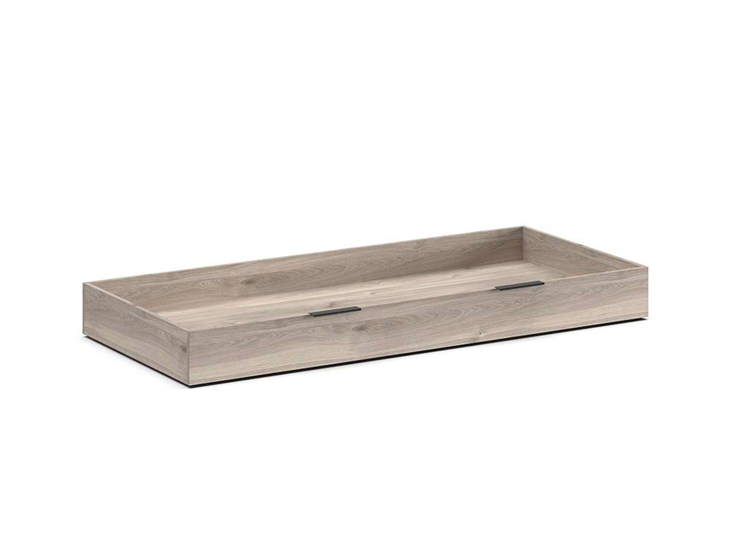 Plus Important - Tiroir de lit Gloria 90x190cm - mélamine - greige castello oak