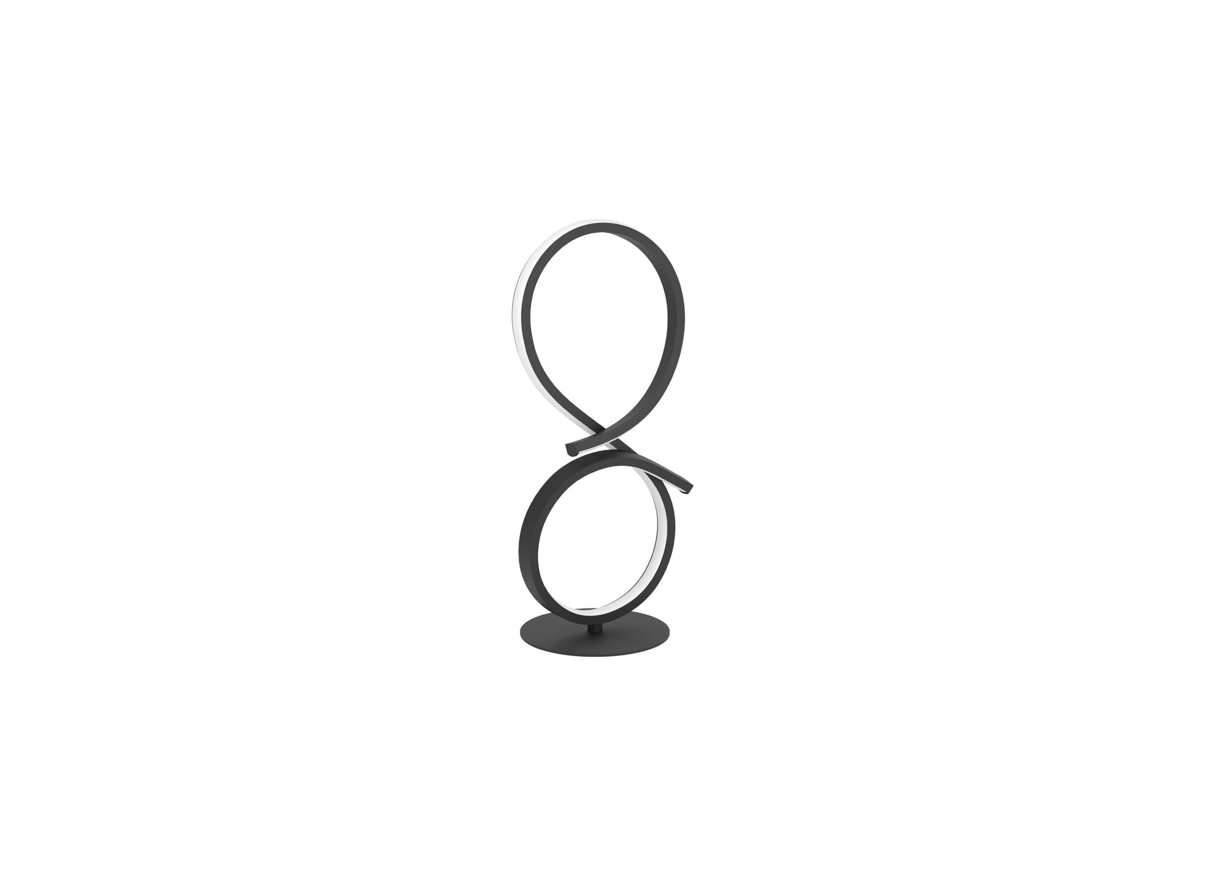 Tafellamp Serpins LED H40 - Tafellamp Serpins LED H40,5cm metaal zwart
