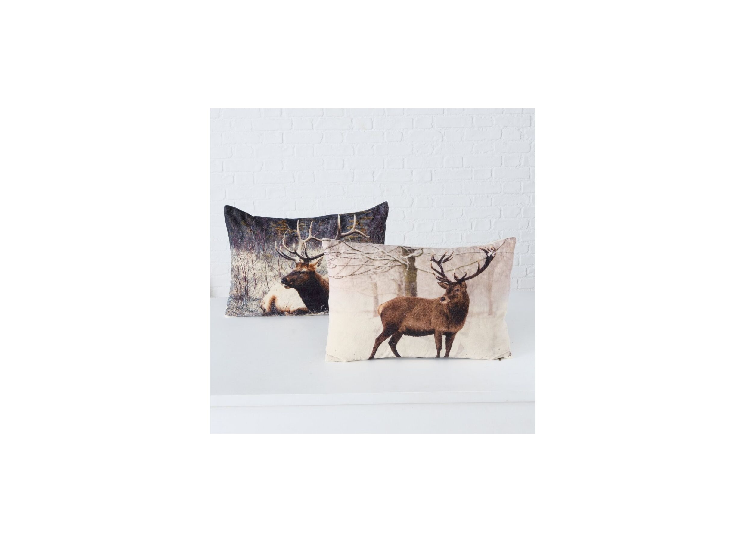 Foto ambiance - Coussin Palco 60x40cm - coton - multicolore