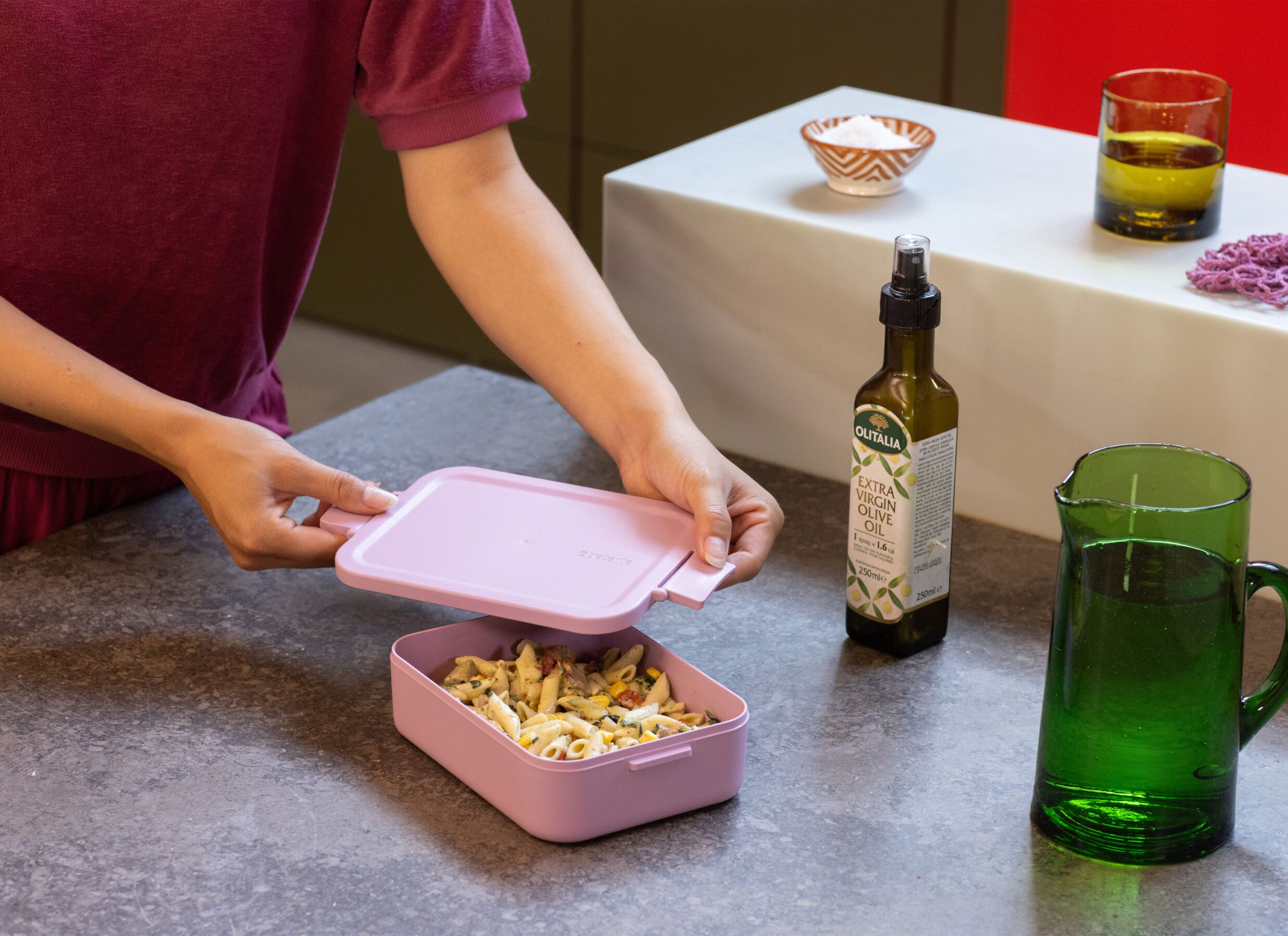 Foto ambiance - Lunch box Make&Take medium - lilac pink