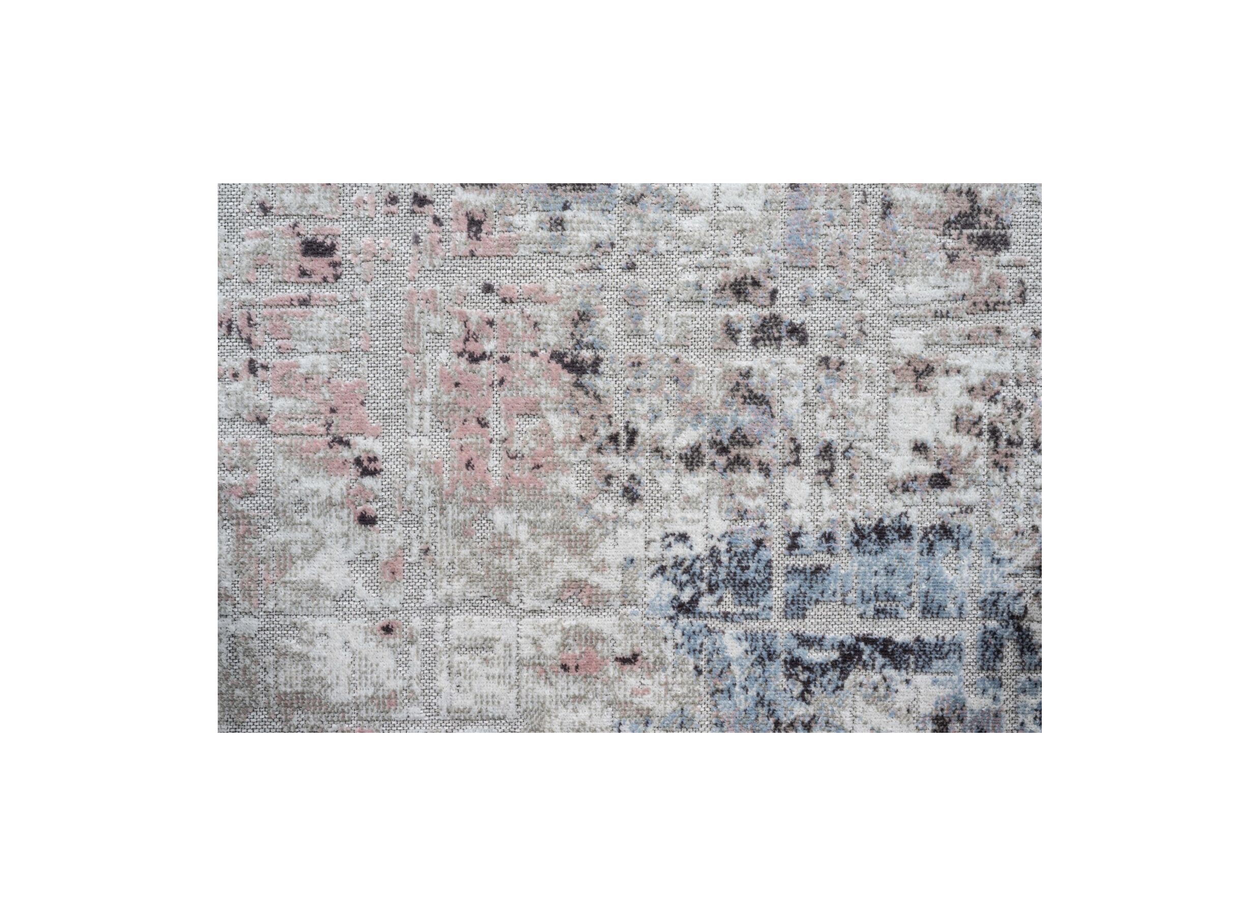 Detailfoto - Tapijt Otavio 67x210cm - viscose - acryl/multicolor