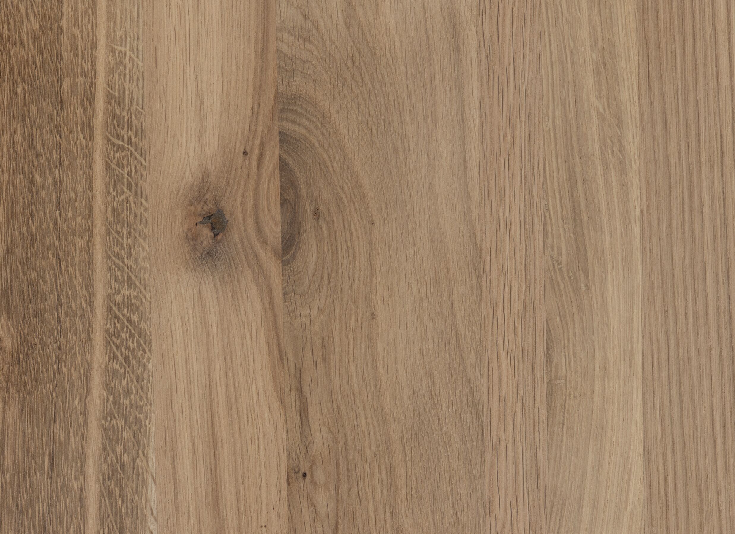 Vitrinekast Grimaldi 230cm - eik massief - naturel