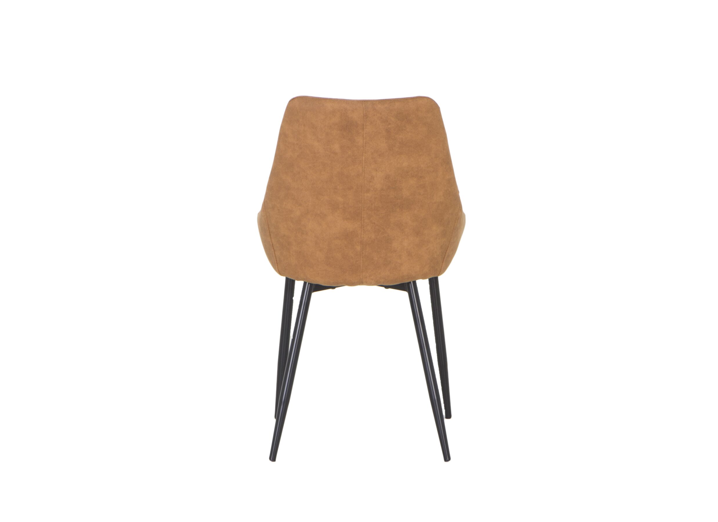 Kuipstoel Flagey 48x49x86cm - microvezel - lichtbruin